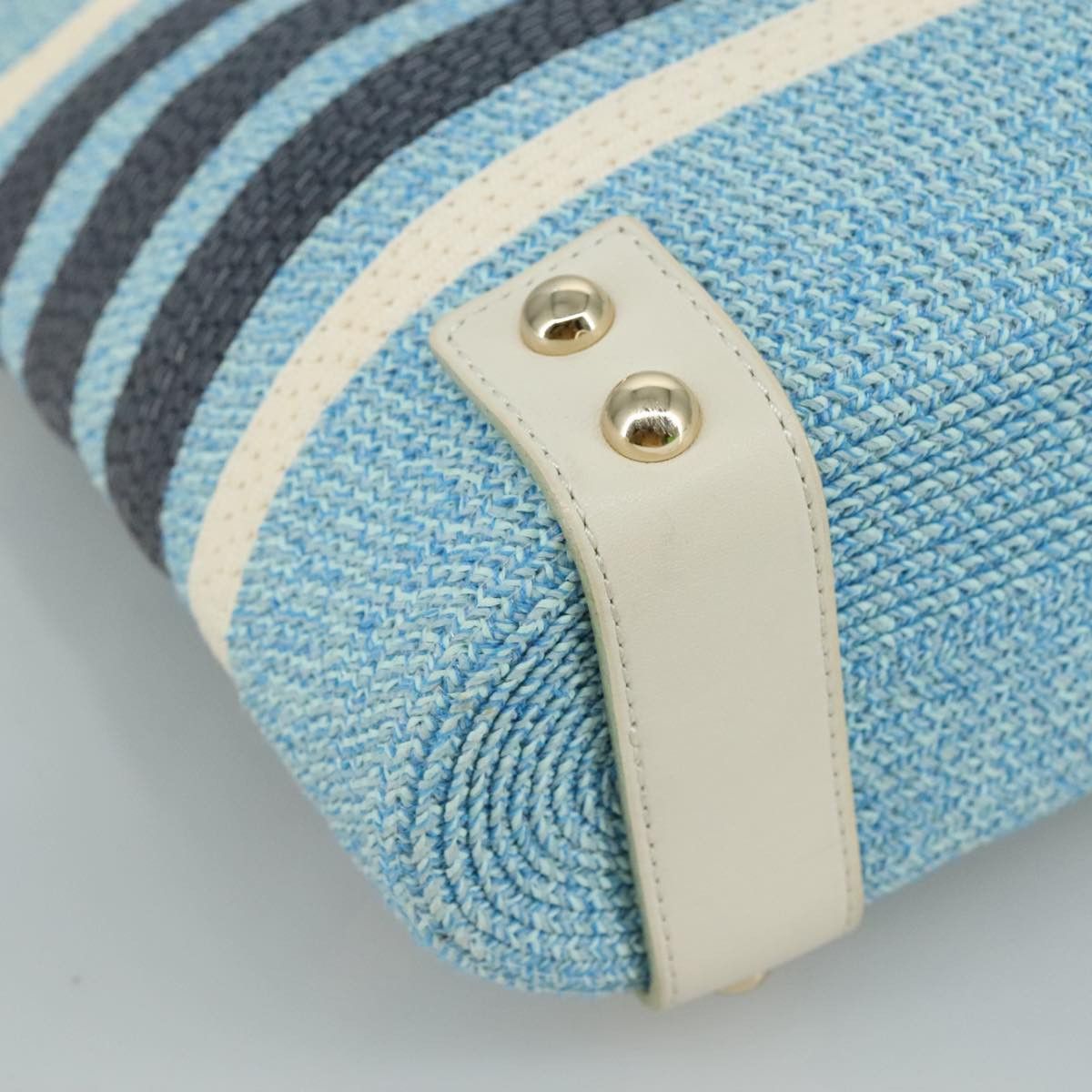 Burberry Blue Wicker Shoulder Bag (Pre-Owned) Size ONE SIZE - 10 Thumbnail