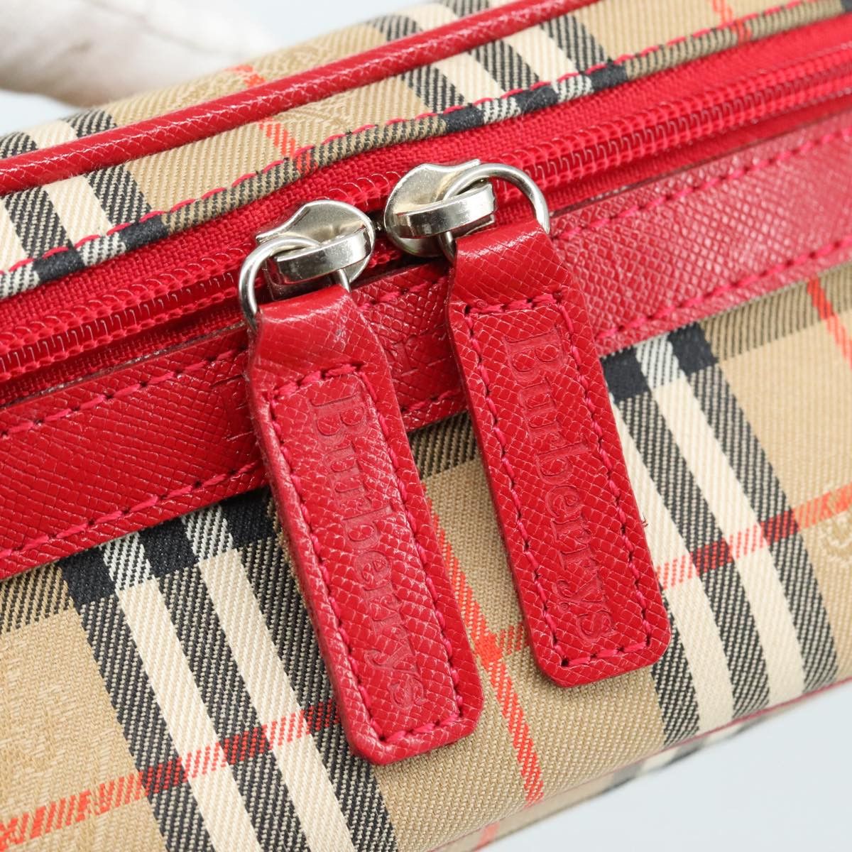 Burberry Nova Check Beige Canvas Handbag (Pre-Owned) Size ONE SIZE - 10 Thumbnail