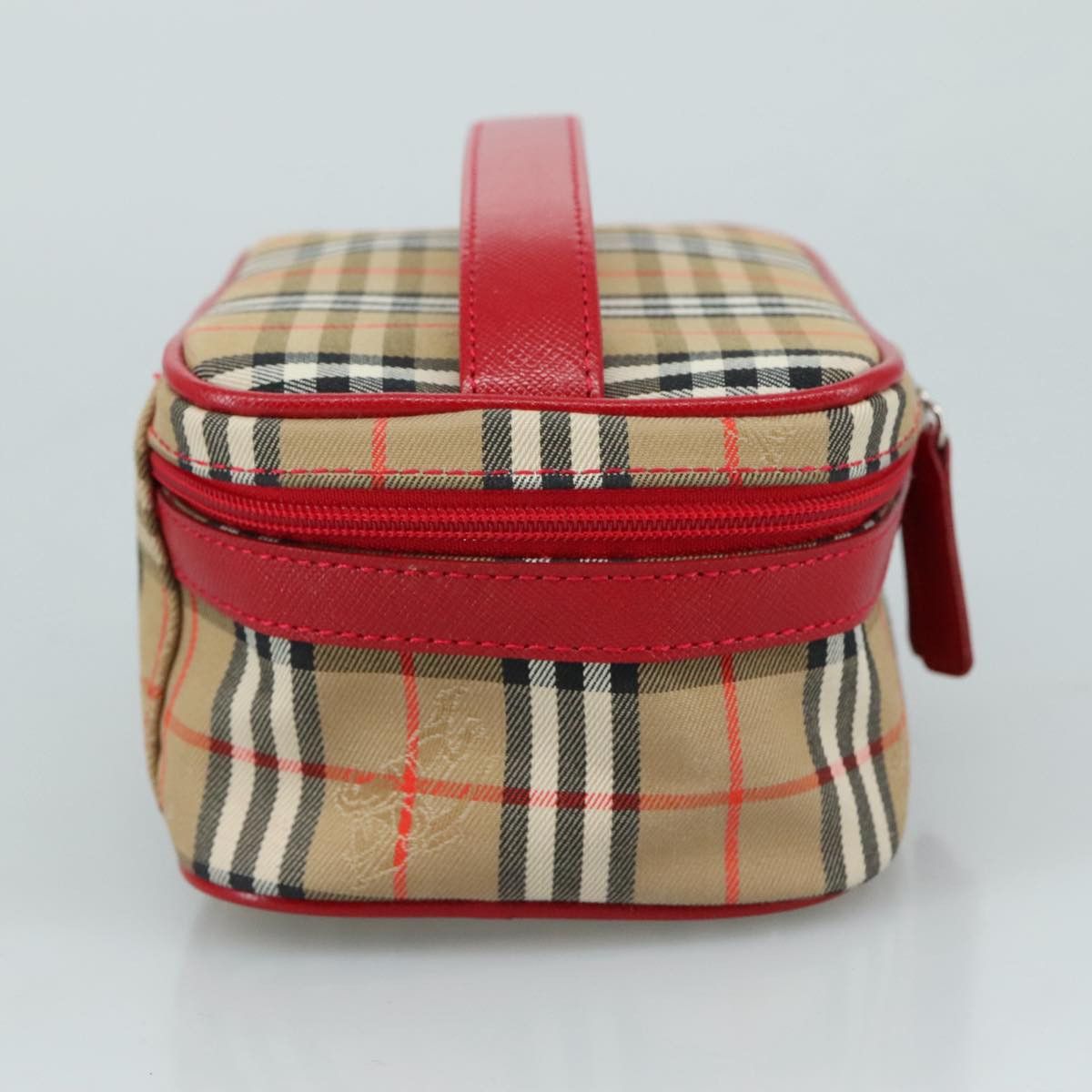 Burberry Nova Check Beige Canvas Handbag (Pre-Owned) Size ONE SIZE - 3 Thumbnail