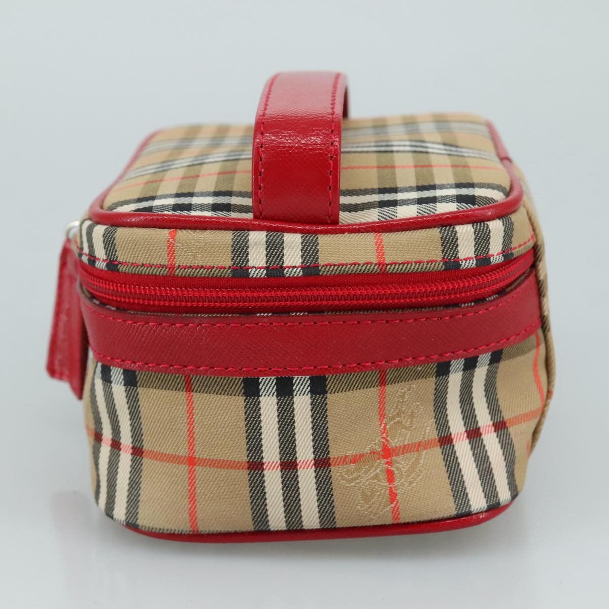 Burberry Nova Check Beige Canvas Handbag (Pre-Owned) Size ONE SIZE - 4 Thumbnail