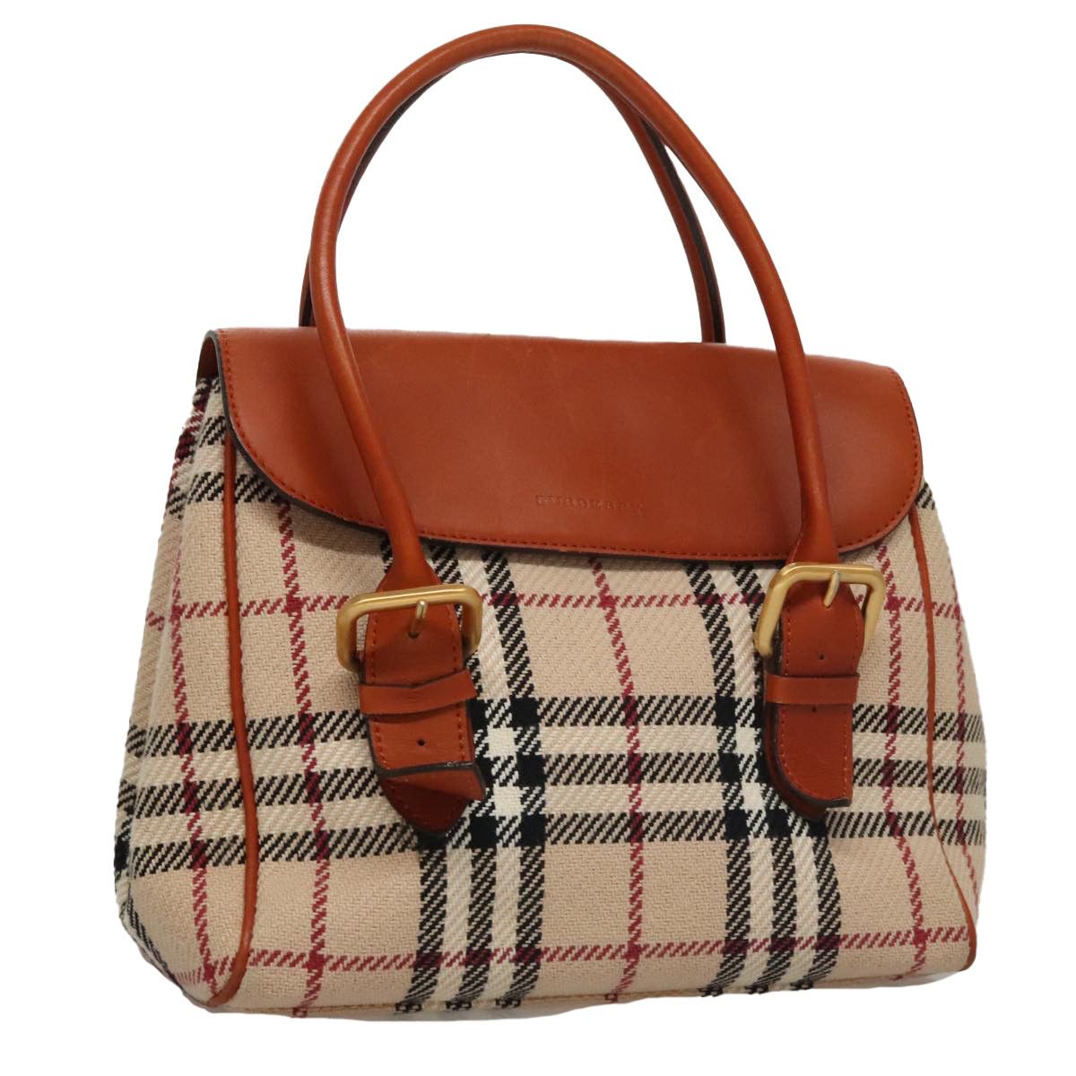 Burberry Nova Check Beige Canvas Handbag (Pre-Owned) Size ONE SIZE - 18 Thumbnail