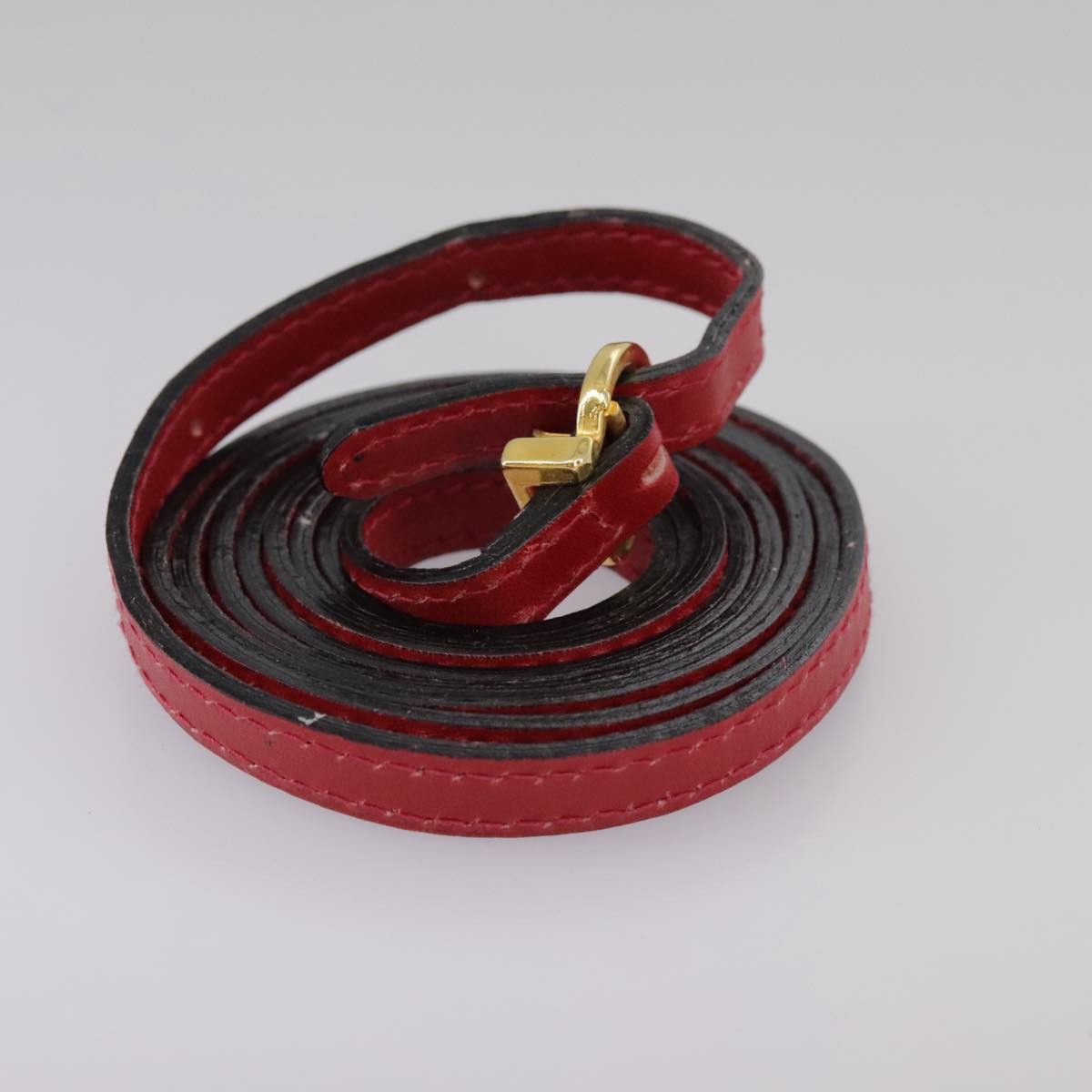 Salvatore Ferragamo Vara Red Leather Clutch Bag (Pre-Owned) Size ONE SIZE - 13 Thumbnail