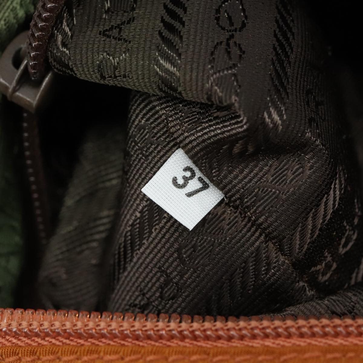 Prada Tessuto Brown Synthetic Handbag (Pre-Owned) Size ONE SIZE - 13 Thumbnail