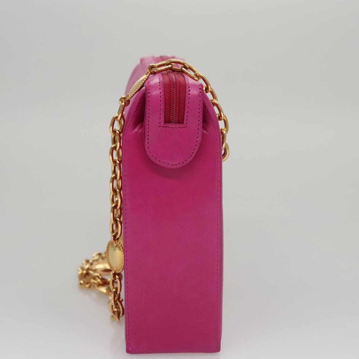 Dior Pink Leather Shoulder Bag (Pre-Owned) Size ONE SIZE - 3 Thumbnail