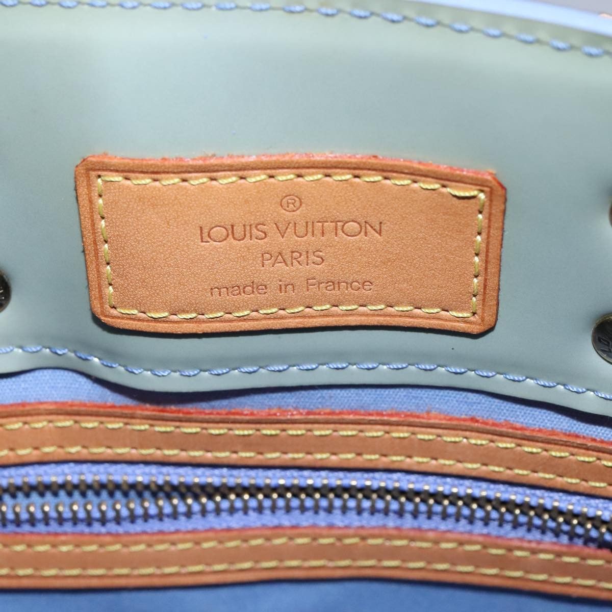 Louis Vuitton Reade Grey Patent Leather Handbag (Pre-Owned) Size ONE SIZE - 13 Thumbnail