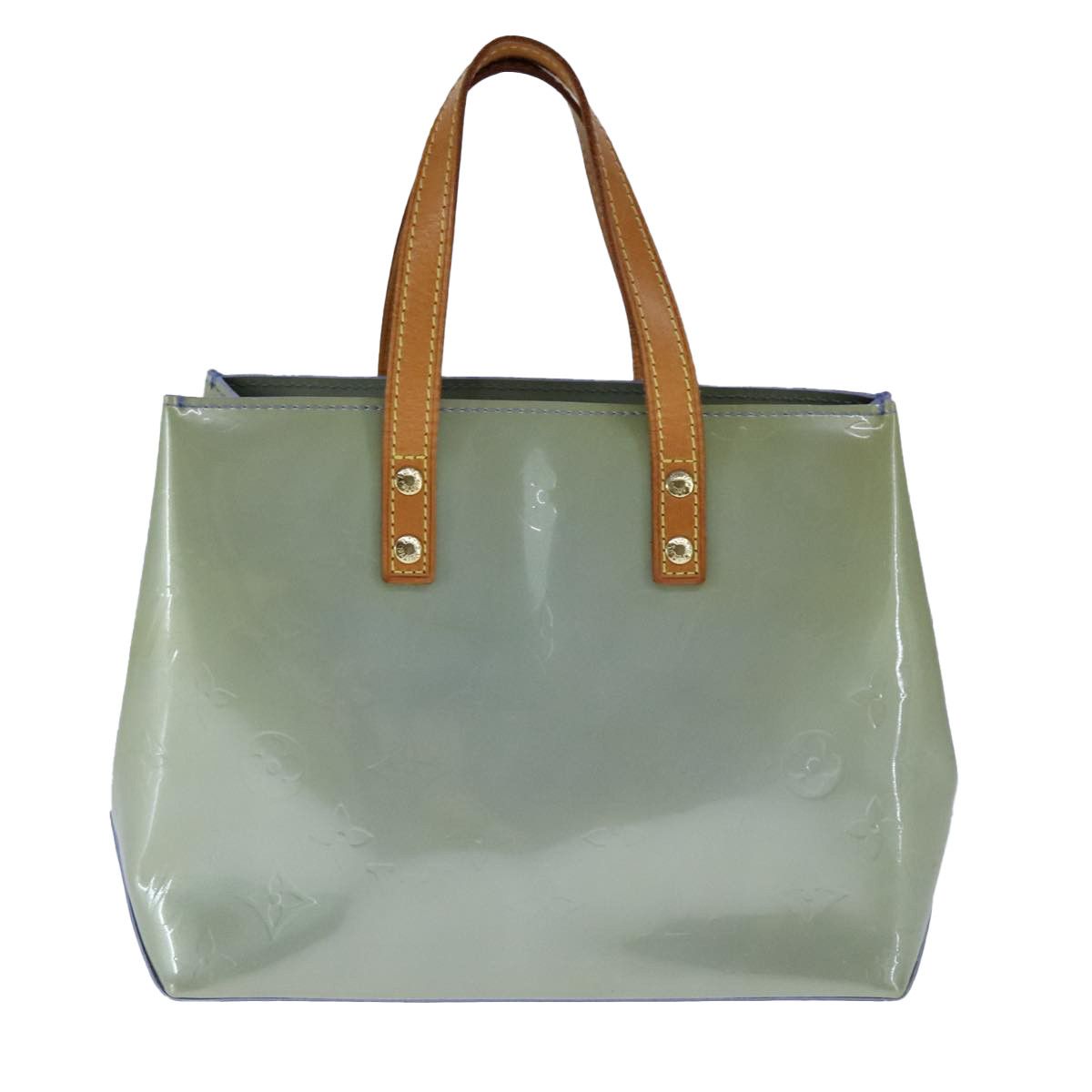 Louis Vuitton Reade Grey Patent Leather Handbag (Pre-Owned) Size ONE SIZE - 2 Thumbnail