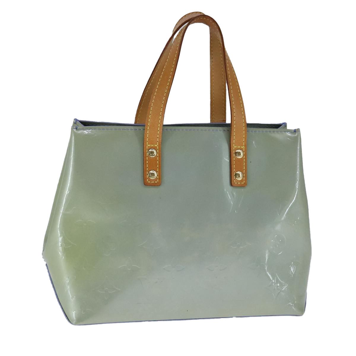 Louis Vuitton Reade Grey Patent Leather Handbag (Pre-Owned) Size ONE SIZE - 15 Thumbnail