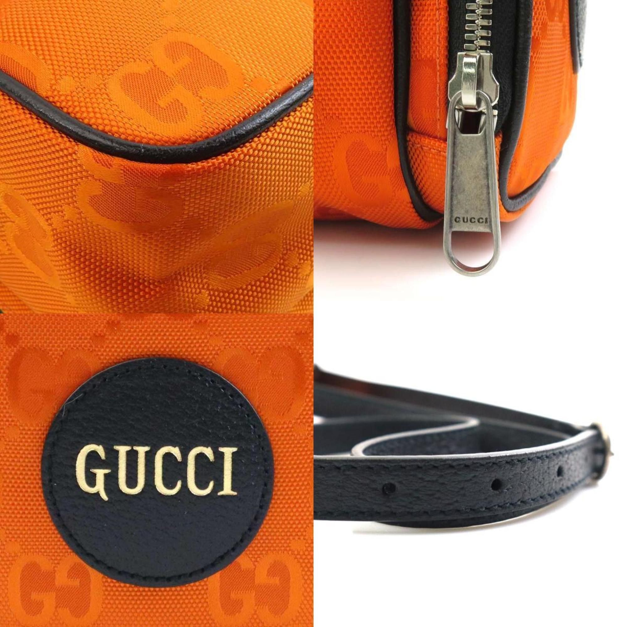 Gucci GUCCI shoulder bag OFF THE GRID nylon canvas orange men's 625850 r10341a Size ONE SIZE - 3 Thumbnail