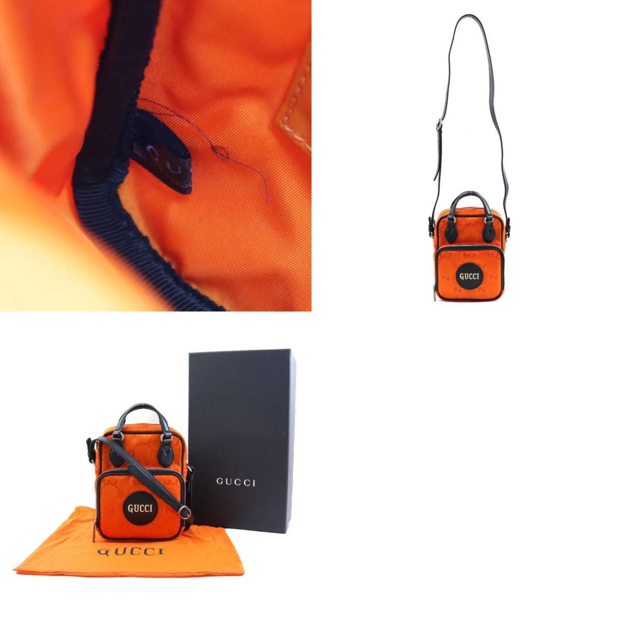 Gucci GUCCI shoulder bag OFF THE GRID nylon canvas orange men's 625850 r10341a Size ONE SIZE - 5 Thumbnail