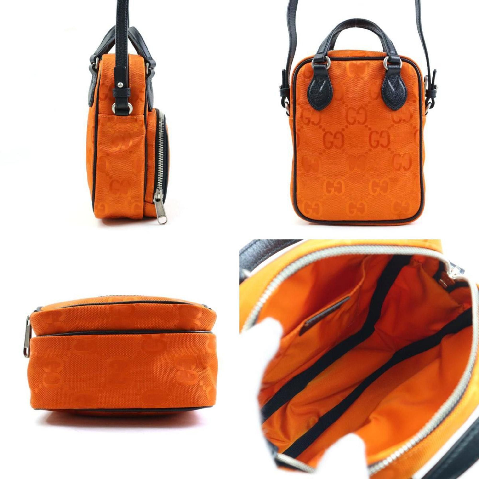 Gucci GUCCI shoulder bag OFF THE GRID nylon canvas orange men's 625850 r10341a Size ONE SIZE - 2 Thumbnail