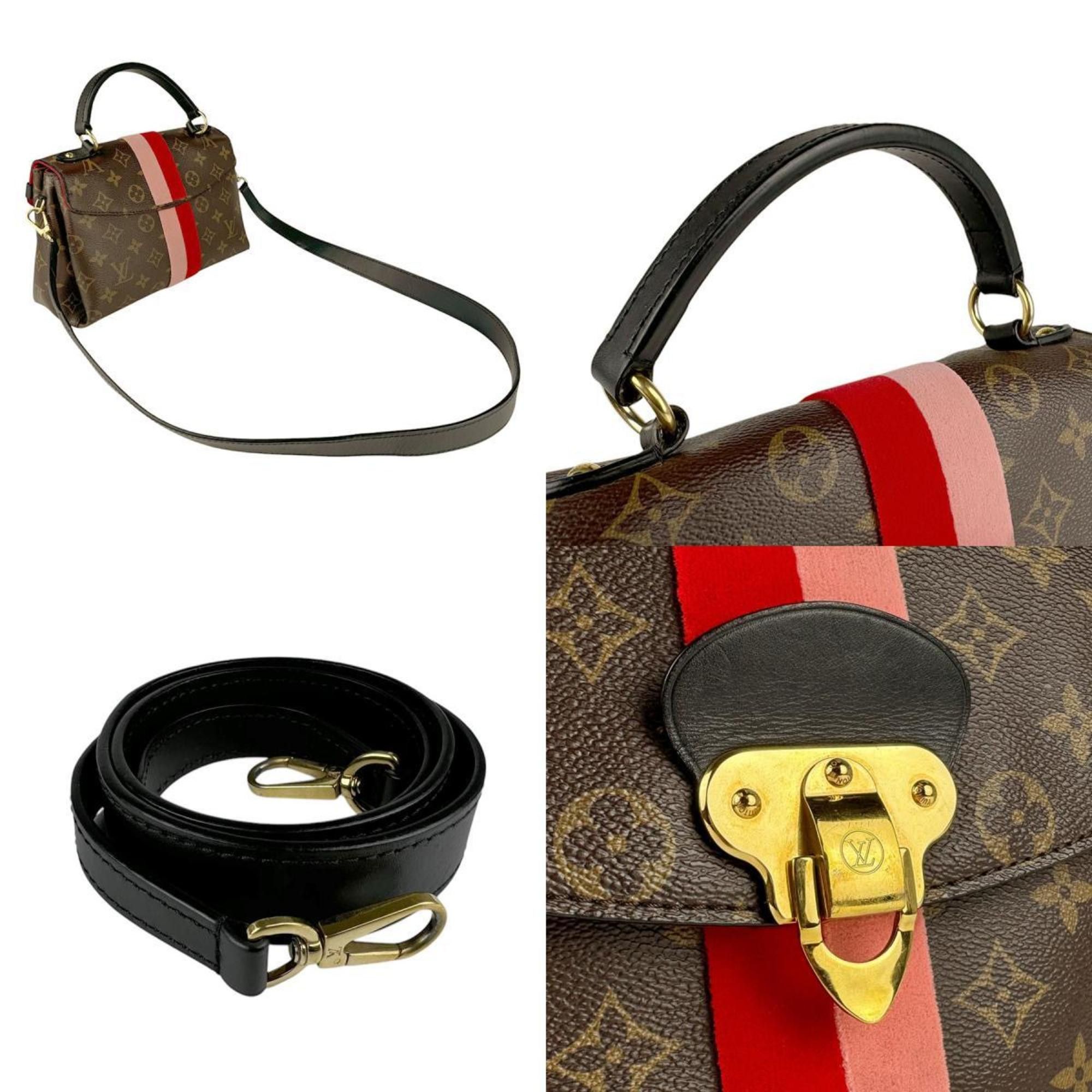 Louis Vuitton Louis Vuitton Shoulder Bag Handbag Monogram Georges BB Canvas Coquelicot x Peche Women's M43866 n0981 Size ONE SIZE - 4 Thumbnail