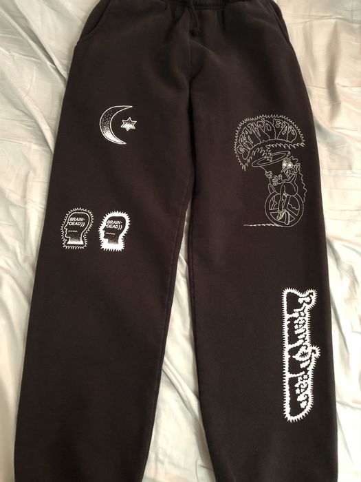 Kanye brain dead store sweatpants