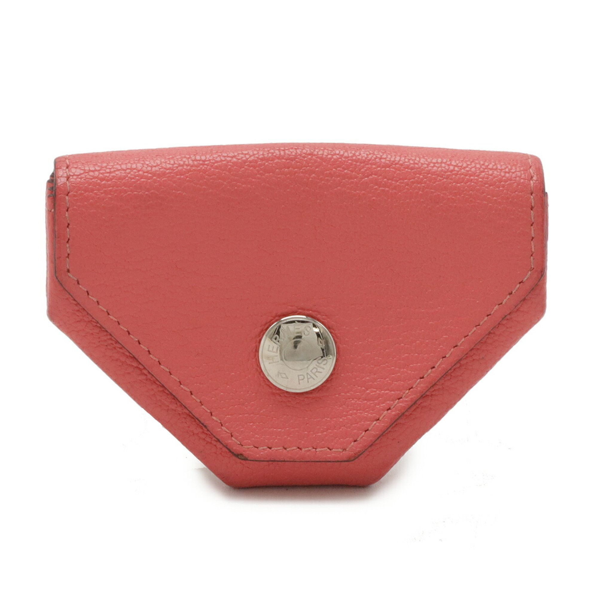 Hermes HERMES Le Vingt Quatre Coin Case, Chevre Mysore Leather, Rose Lipstick, Y Stamp Size ONE SIZE - 2 Thumbnail