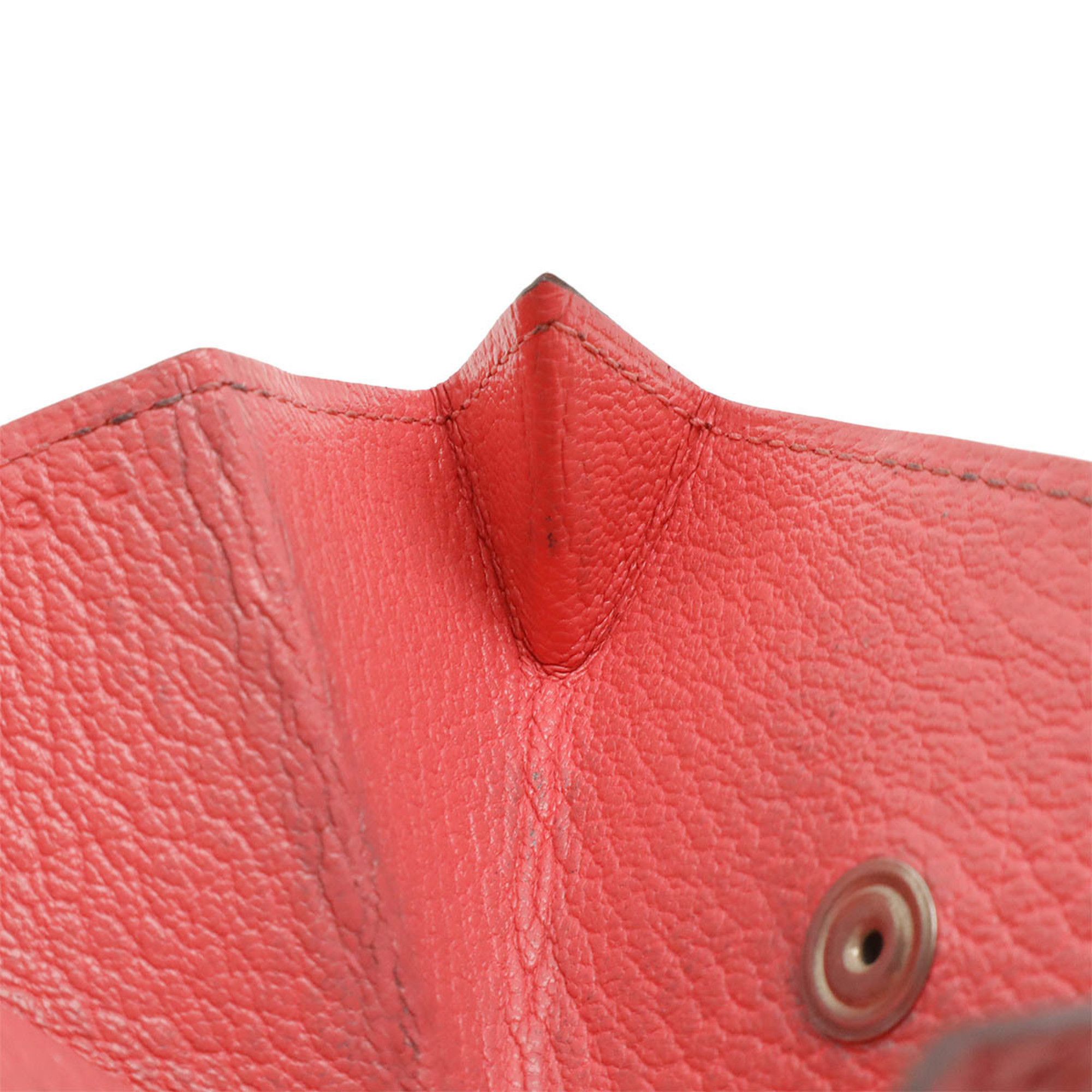 Hermes HERMES Le Vingt Quatre Coin Case, Chevre Mysore Leather, Rose Lipstick, Y Stamp Size ONE SIZE - 6 Thumbnail