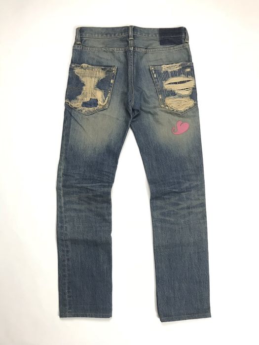 Undercover Undercover Distressed denim Arts & Crafts | Grailed