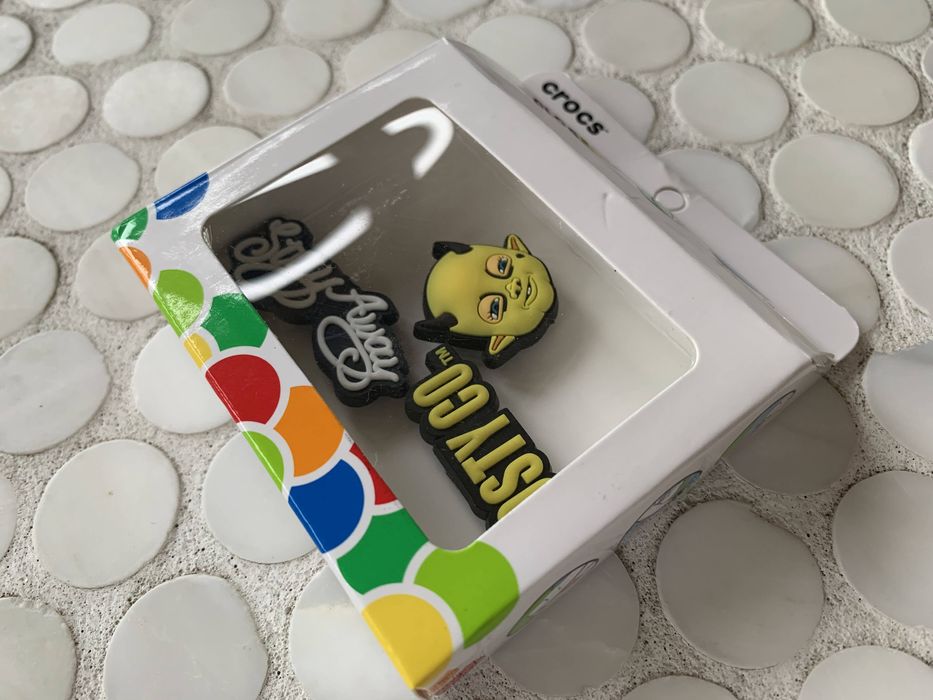 Crocs POST MALONE X CROCS JIBBITZ CHARMS 3PACK 1 (CHARMS ONLY) Grailed