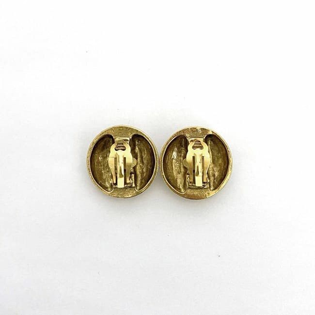 Chanel CHANEL Earrings Gold Plated Size ONE SIZE - 2 Thumbnail