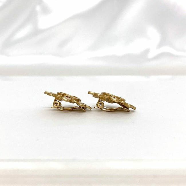 Chanel CHANEL Earrings Gold Plated Size ONE SIZE - 3 Thumbnail