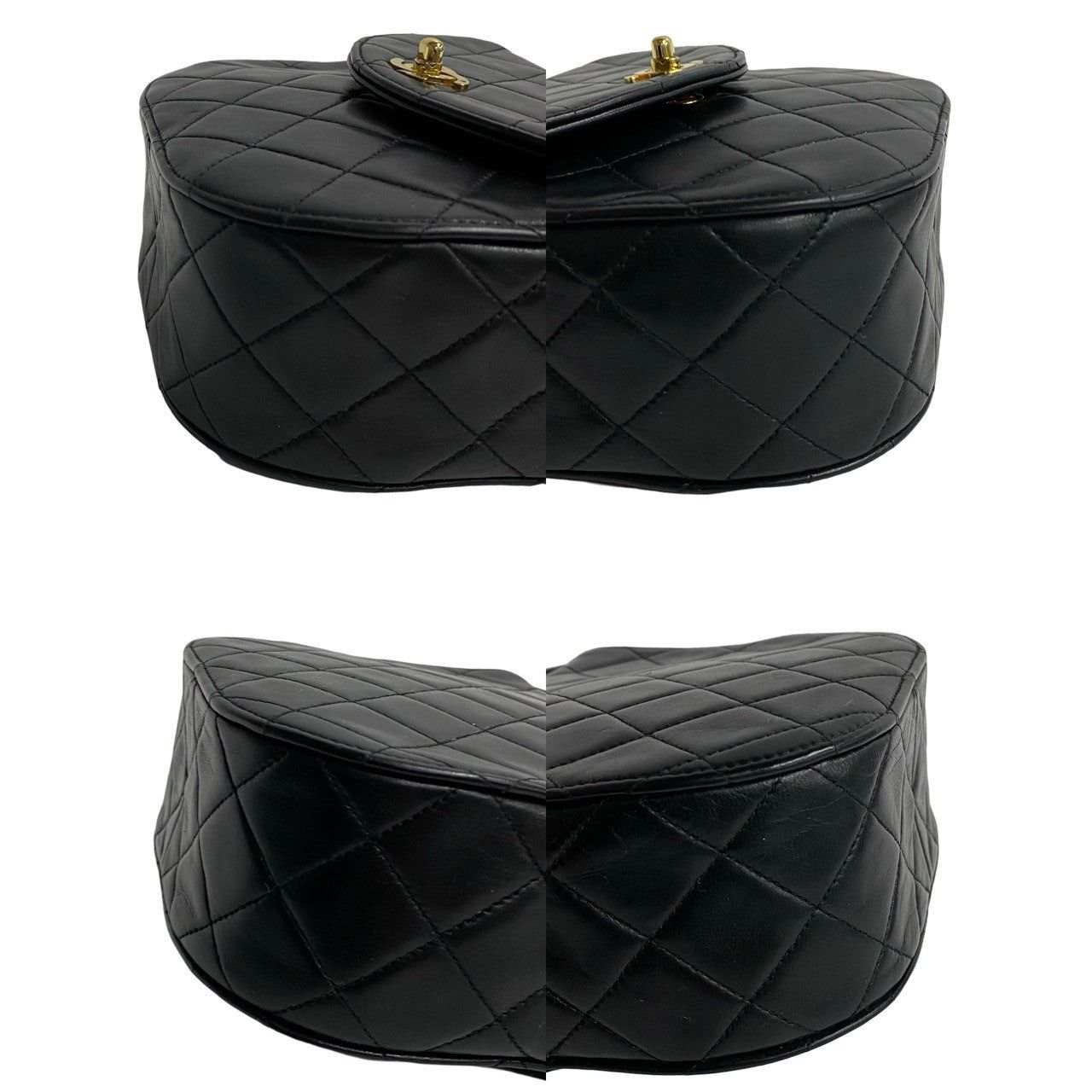 Chanel Chanel Handbag Black Leather Size ONE SIZE - 5 Thumbnail