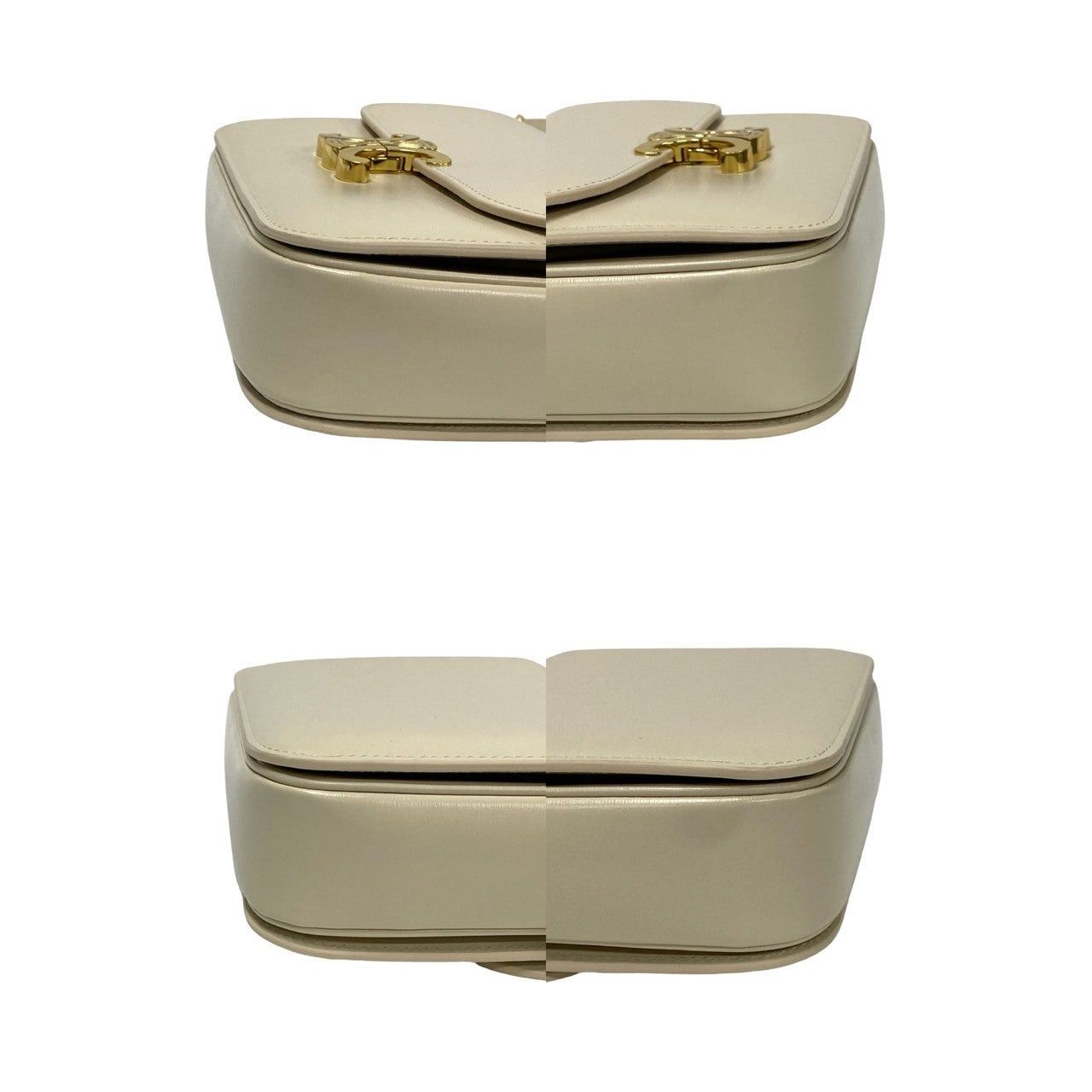 Celine Celine Shoulder Bag Neutrals Leather Size ONE SIZE - 7 Thumbnail