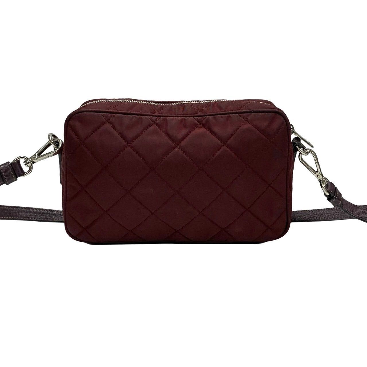 Prada Prada Shoulder Bag Red Synthetic Size ONE SIZE - 4 Thumbnail