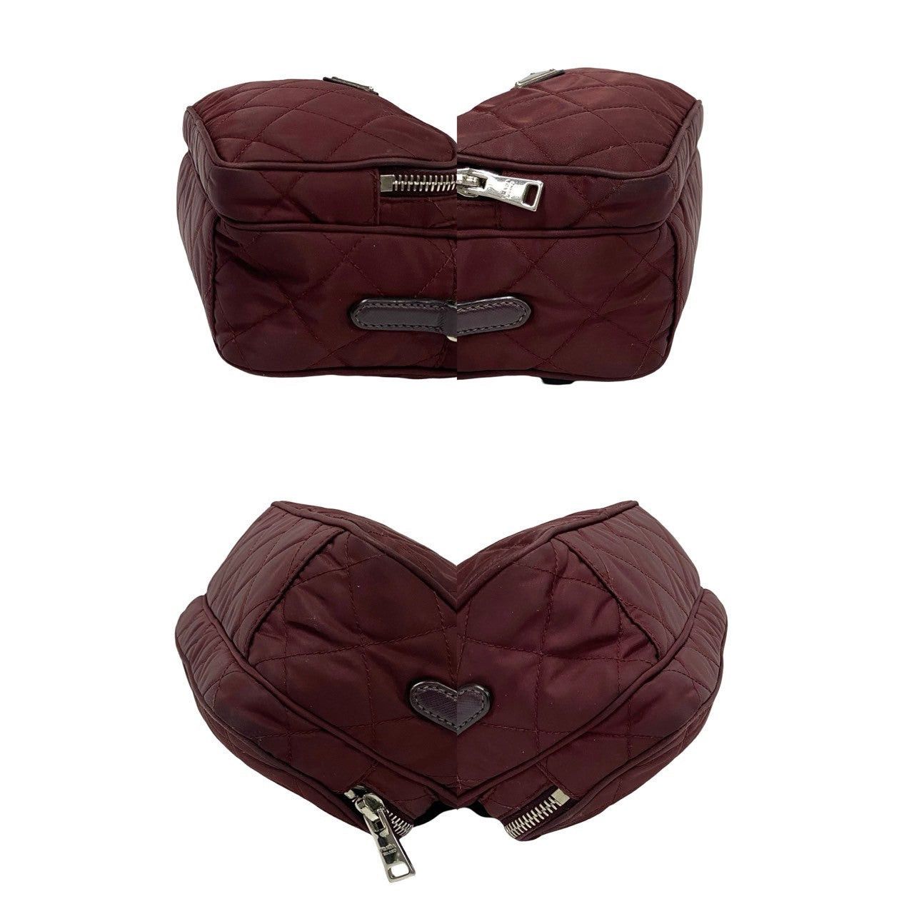 Prada Prada Shoulder Bag Red Synthetic Size ONE SIZE - 7 Thumbnail