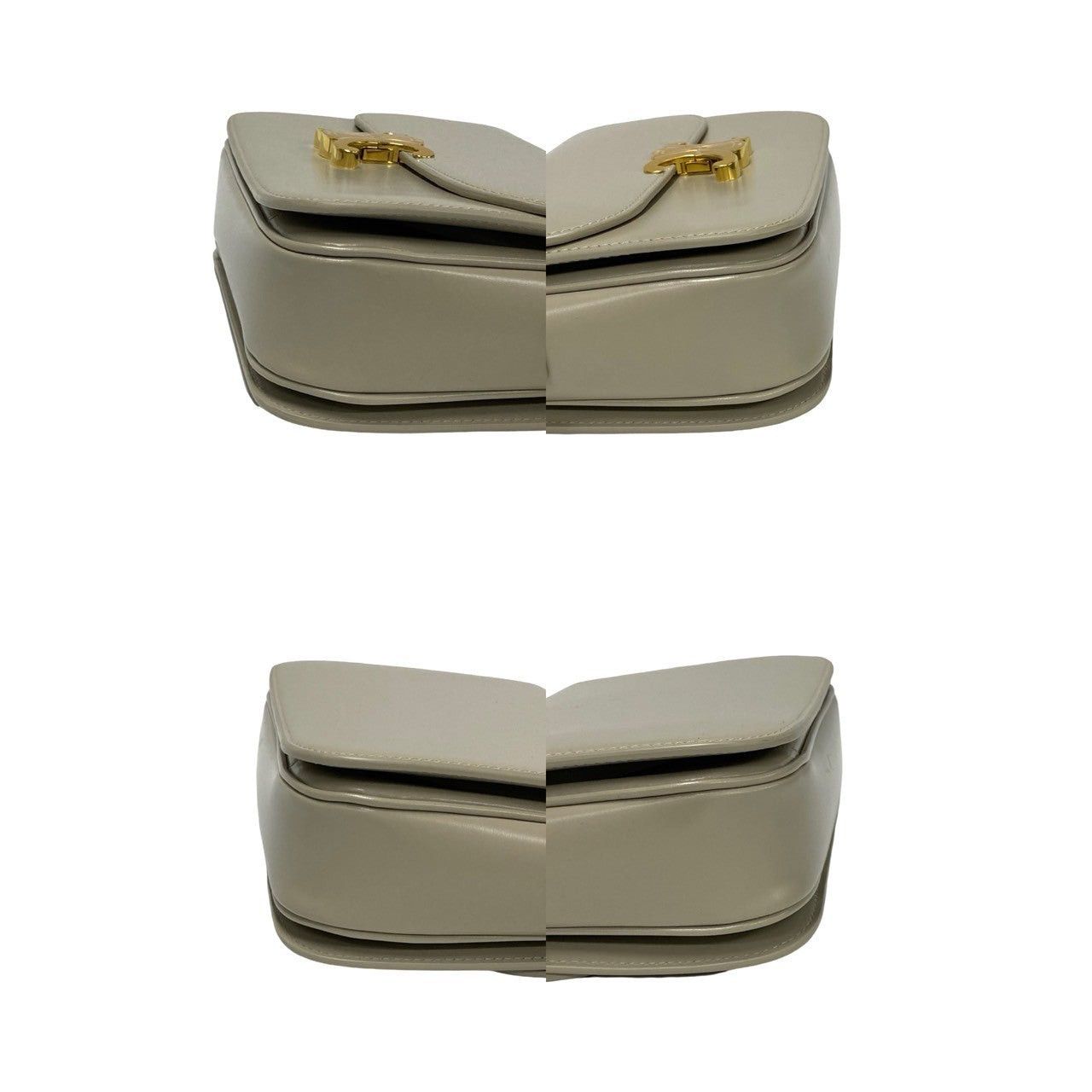 Celine Celine Shoulder Bag Neutrals Leather Size ONE SIZE - 7 Thumbnail