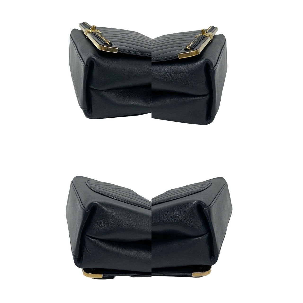 Chanel Chanel Shoulder Bag Blue Leather Size ONE SIZE - 7 Thumbnail