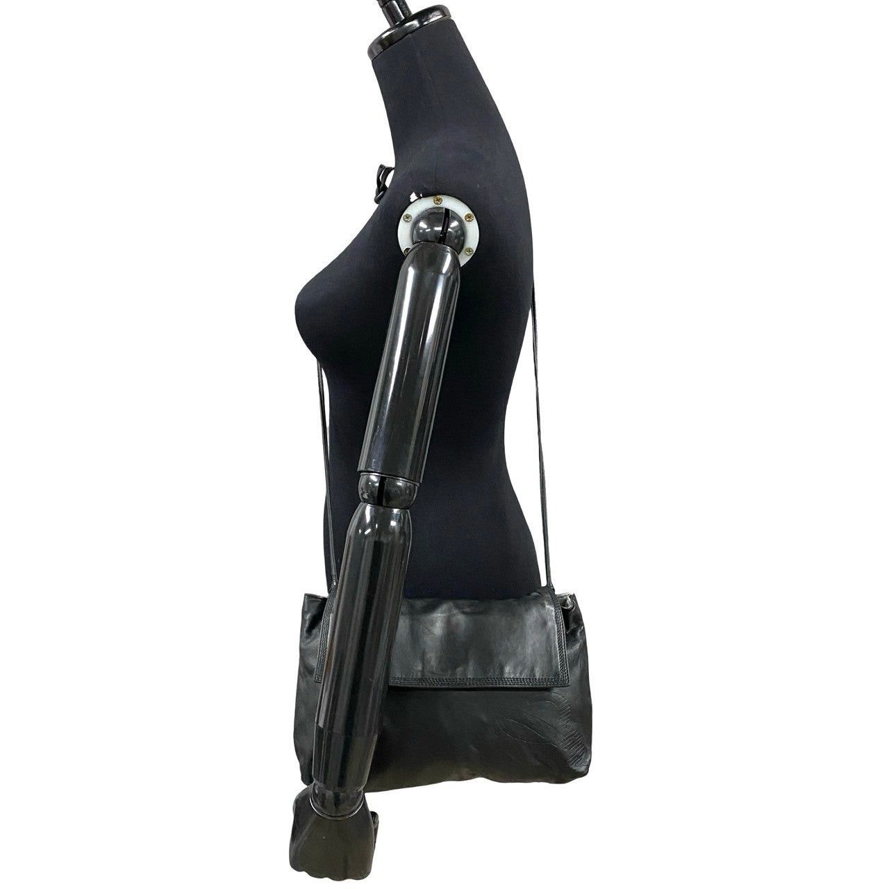 Loewe Loewe Shoulder Bag Black Leather Size ONE SIZE - 2 Thumbnail