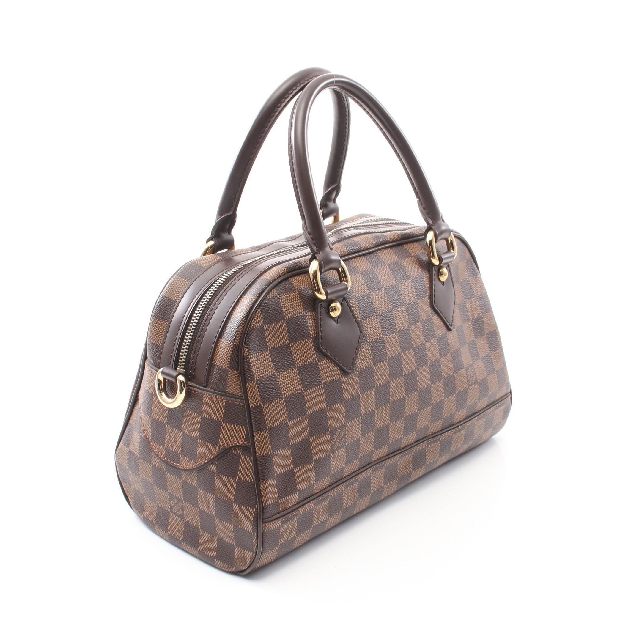 Louis Vuitton Louis Vuitton Duomo Damier Ebene Handbag Leather Brown Size ONE SIZE - 2 Thumbnail