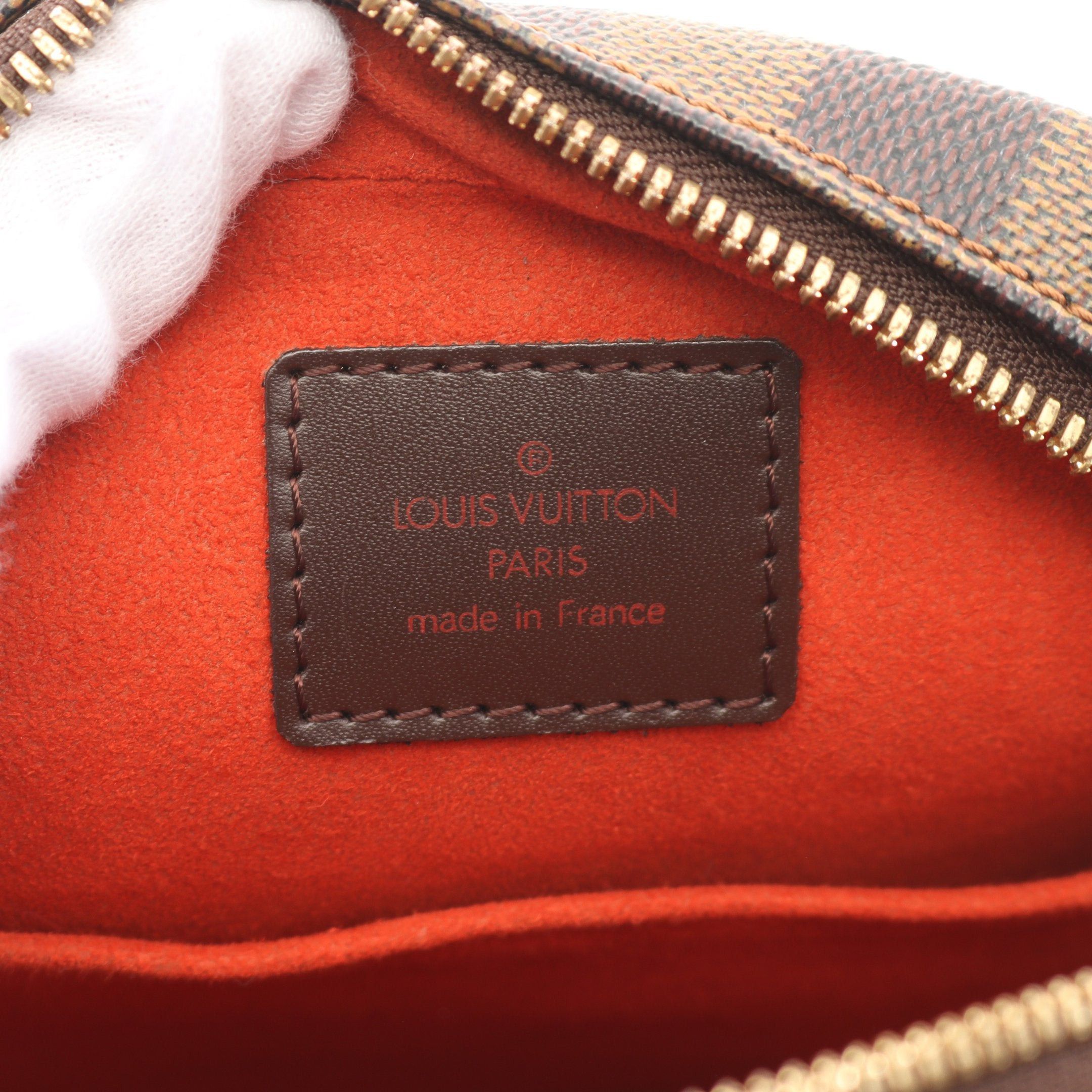 Louis Vuitton Louis Vuitton Ipanema Pm Damier Ebene Shoulder Bag Leather Brown Size ONE SIZE - 4 Thumbnail