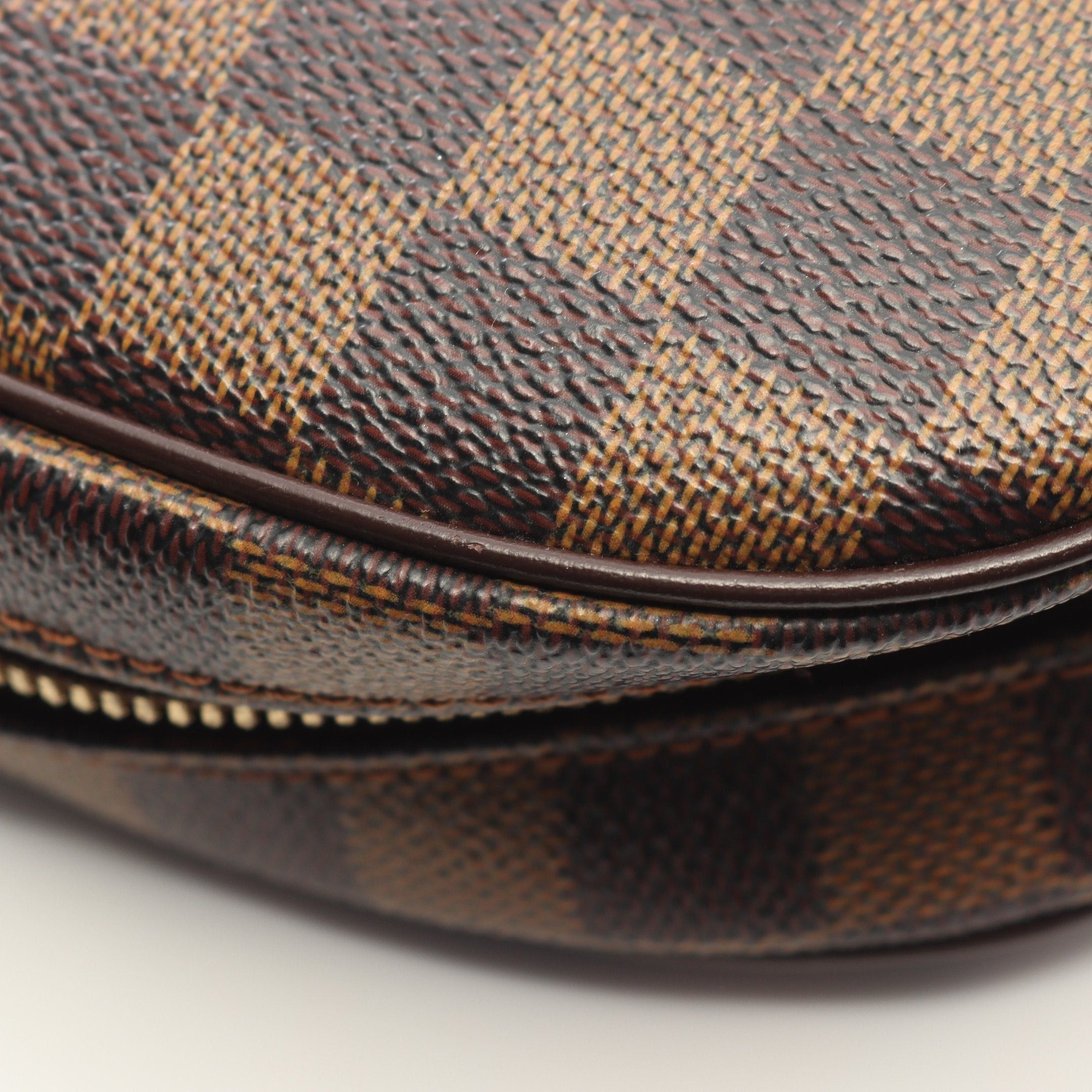 Louis Vuitton Louis Vuitton Ipanema Pm Damier Ebene Shoulder Bag Leather Brown Size ONE SIZE - 9 Thumbnail
