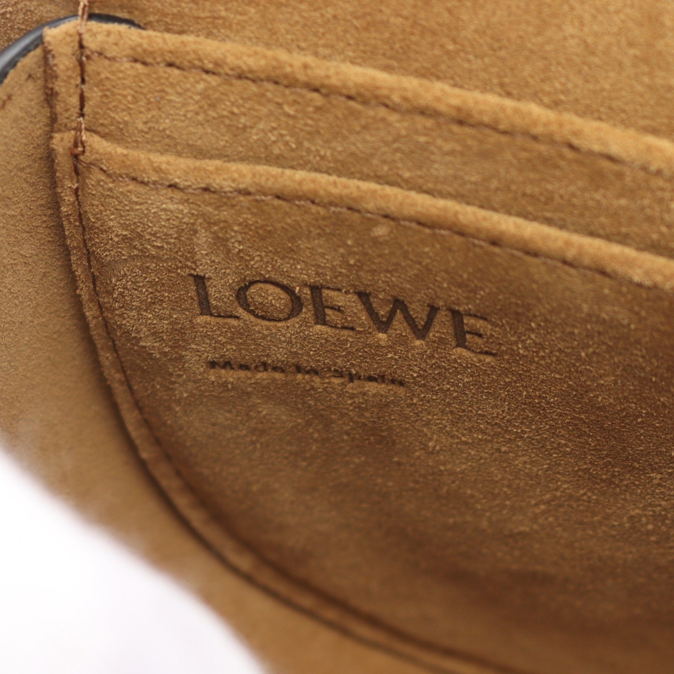 Loewe Loewe Gate Dual Bag Mini Shoulder Leather Black Size ONE SIZE - 4 Thumbnail