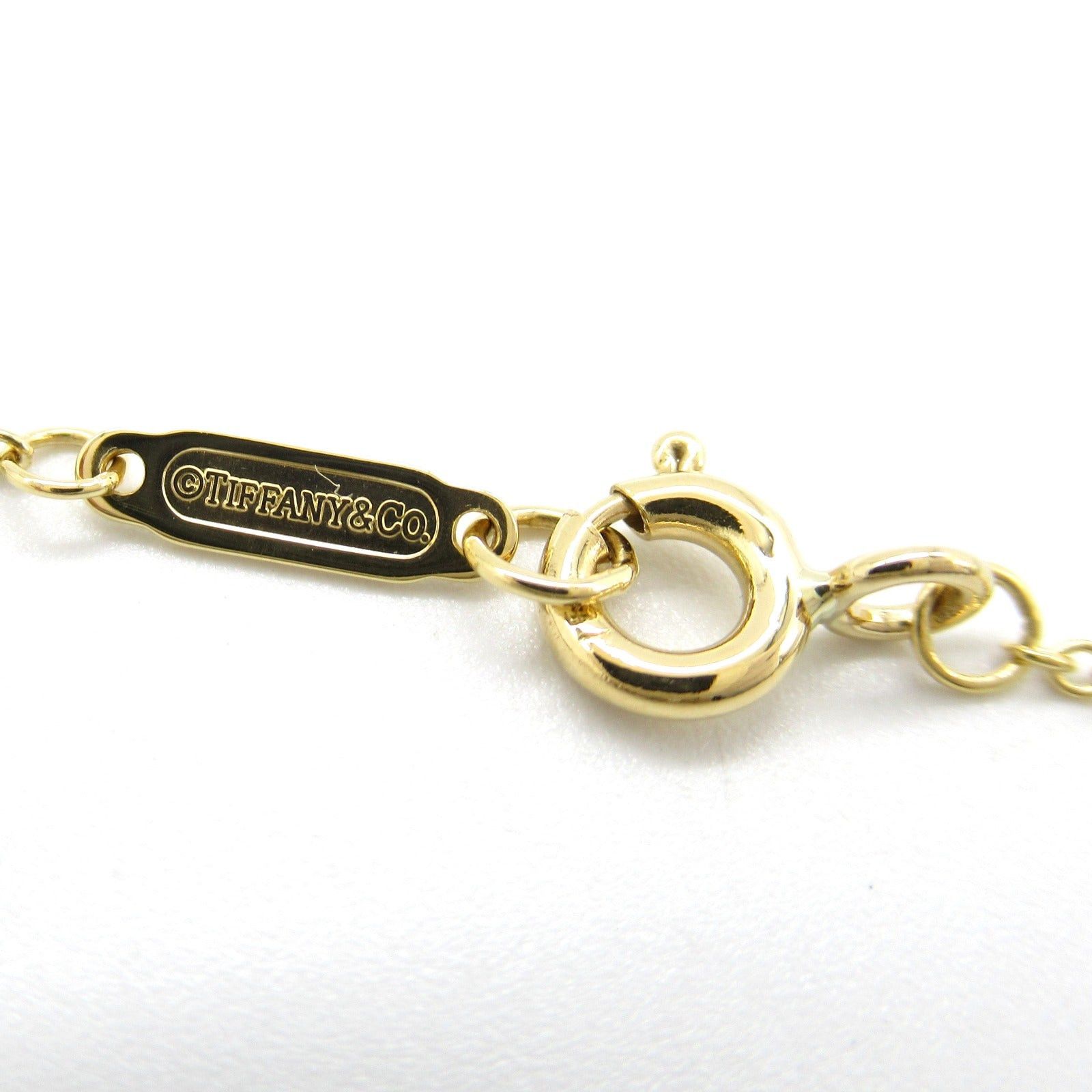 Tiffany & Co. Tiffany Co Crown Key Diamond Necklace K18 (Yellow Gold) Clear Size ONE SIZE - 4 Thumbnail