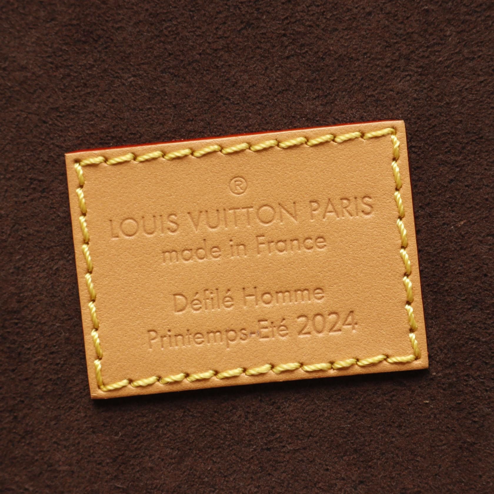 Louis Vuitton Louis Vuitton Malle Pyramid Damier Pop Trunk Case Leather Yellow Multicolor Size ONE SIZE - 4 Thumbnail
