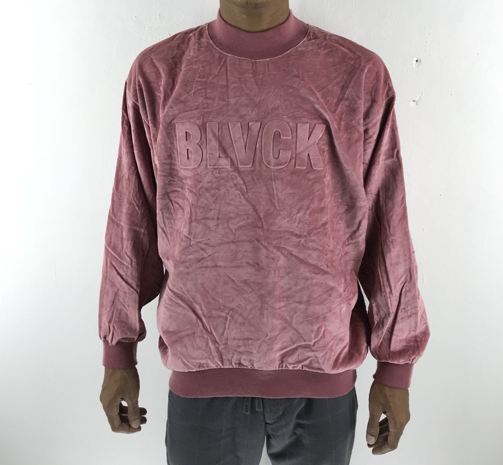 Other BLACK 101 SHOWROOOM SOL BY MOON VELVET SWEATSHIRT Size US L / EU 52-54 / 3 - 11 Thumbnail