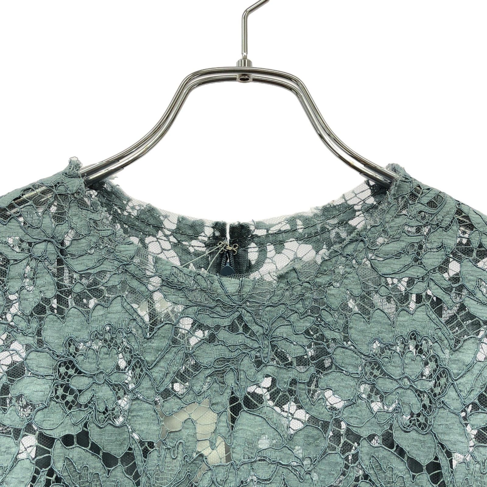 Valentino Valentino Lace Dress (Camisole Included) One Piece Cotton Blue Size ONE SIZE - 3 Thumbnail