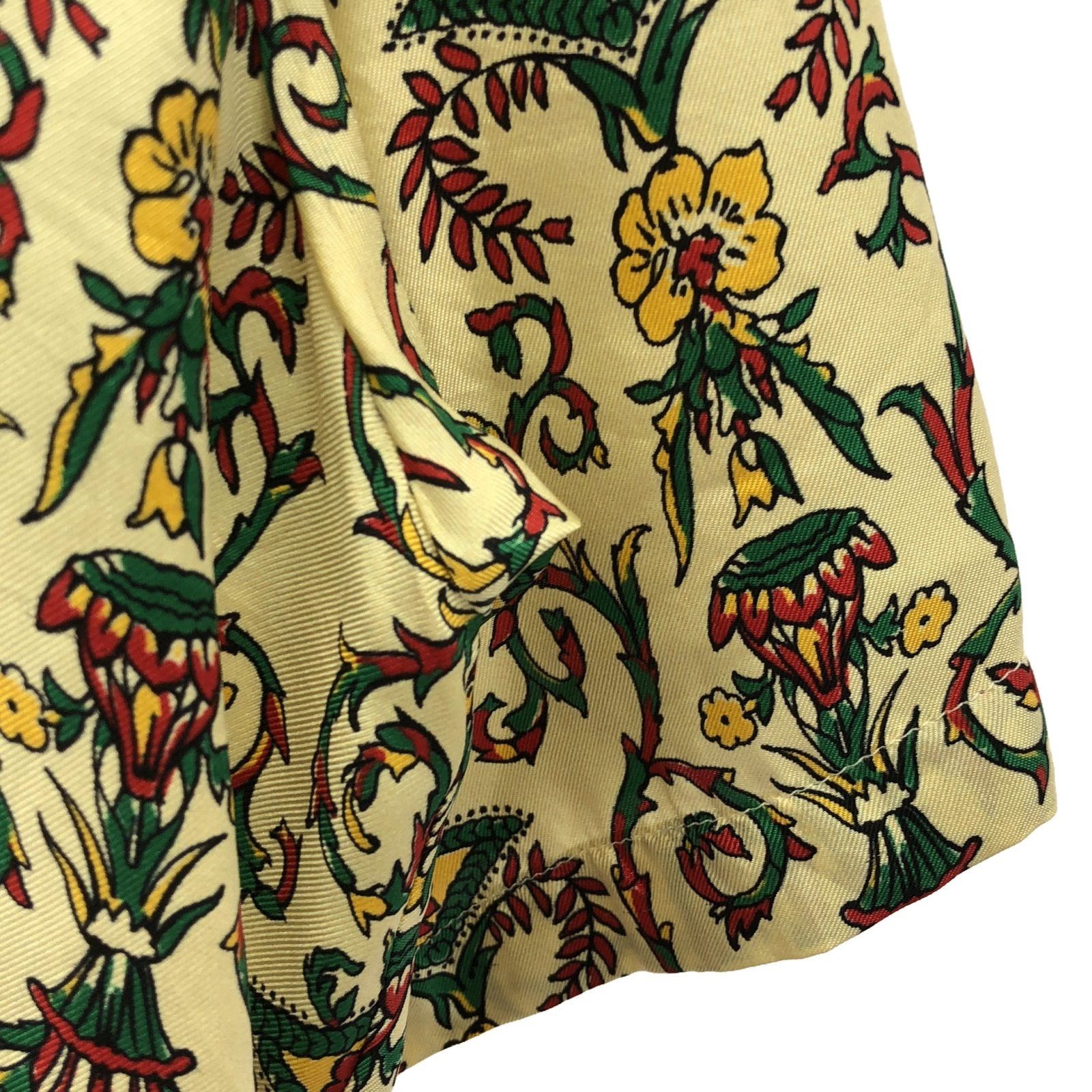 Gucci Gucci Gucci 100Th Anniversary Silk Shirt Beige Size ONE SIZE - 4 Thumbnail