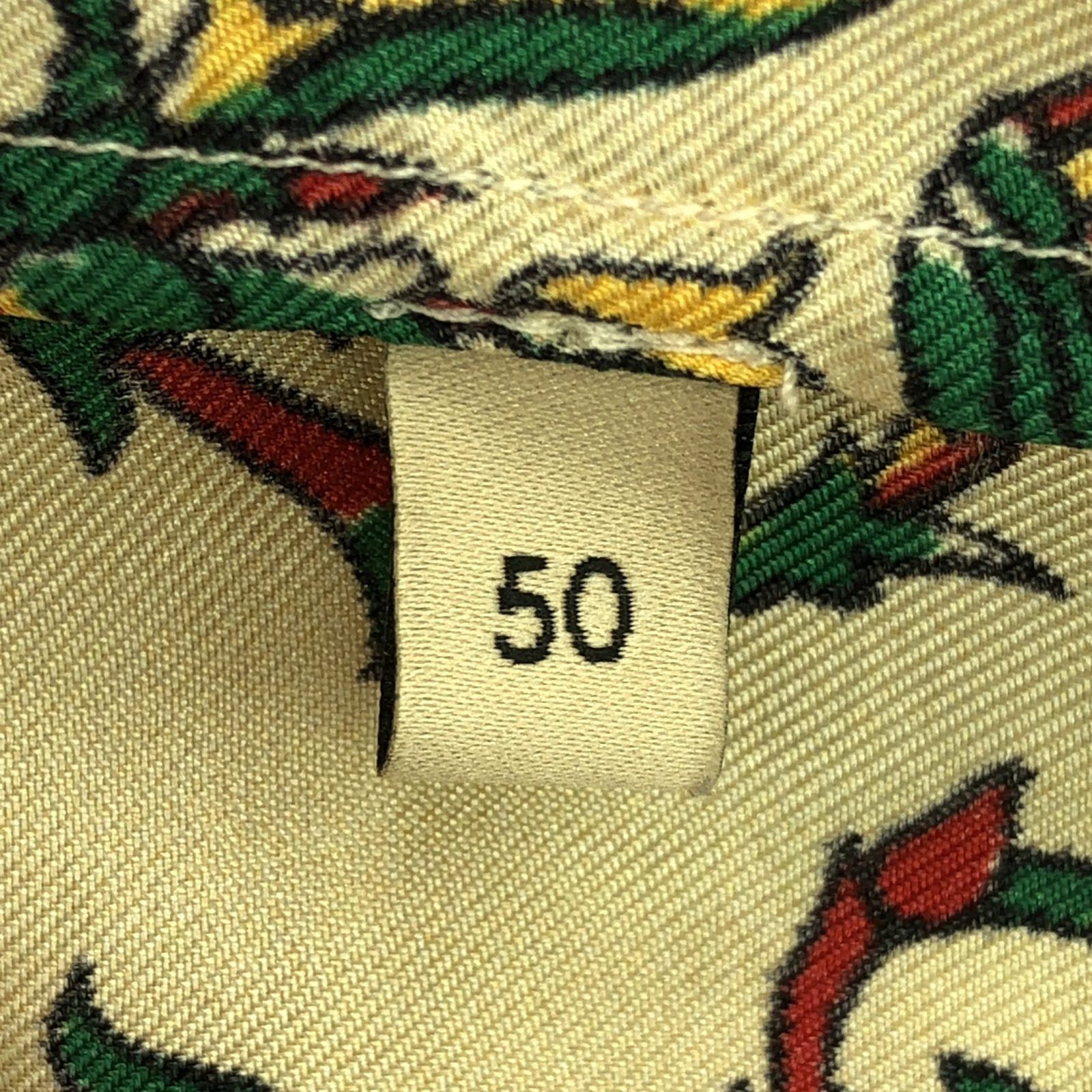 Gucci Gucci Gucci 100Th Anniversary Silk Shirt Beige Size ONE SIZE - 6 Thumbnail