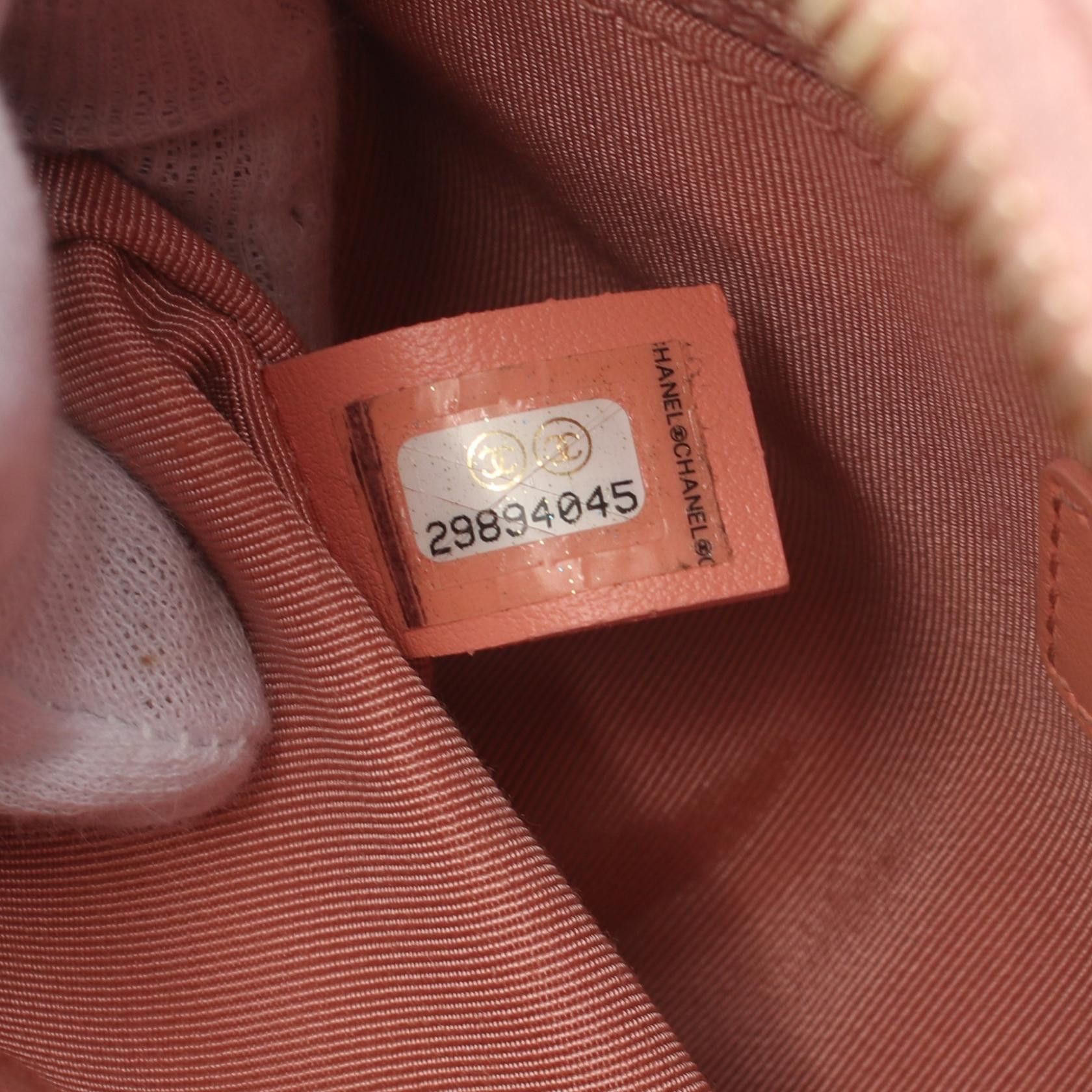 Chanel Chanel Matelasse Logo Camera Bag Chain Shoulder Leather Light Pink Gold Hardware Size ONE SIZE - 5 Thumbnail