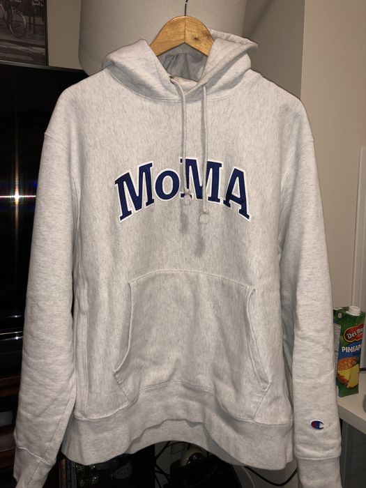 Champion MOMA Champion Hoodie Museum of Modern Art Grailed