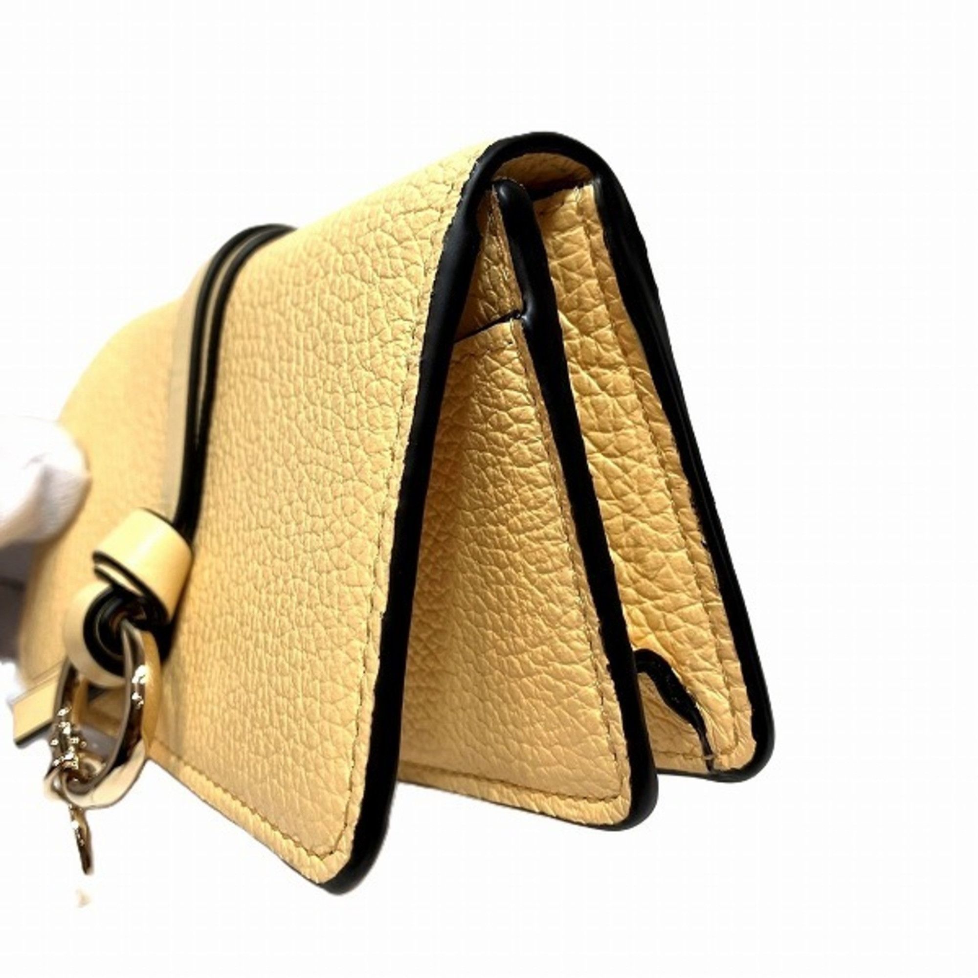 Chloe Chloé Chloe Alphabet Business Card Holder/Card Case Accessories Holder Women's Size ONE SIZE - 3 Thumbnail