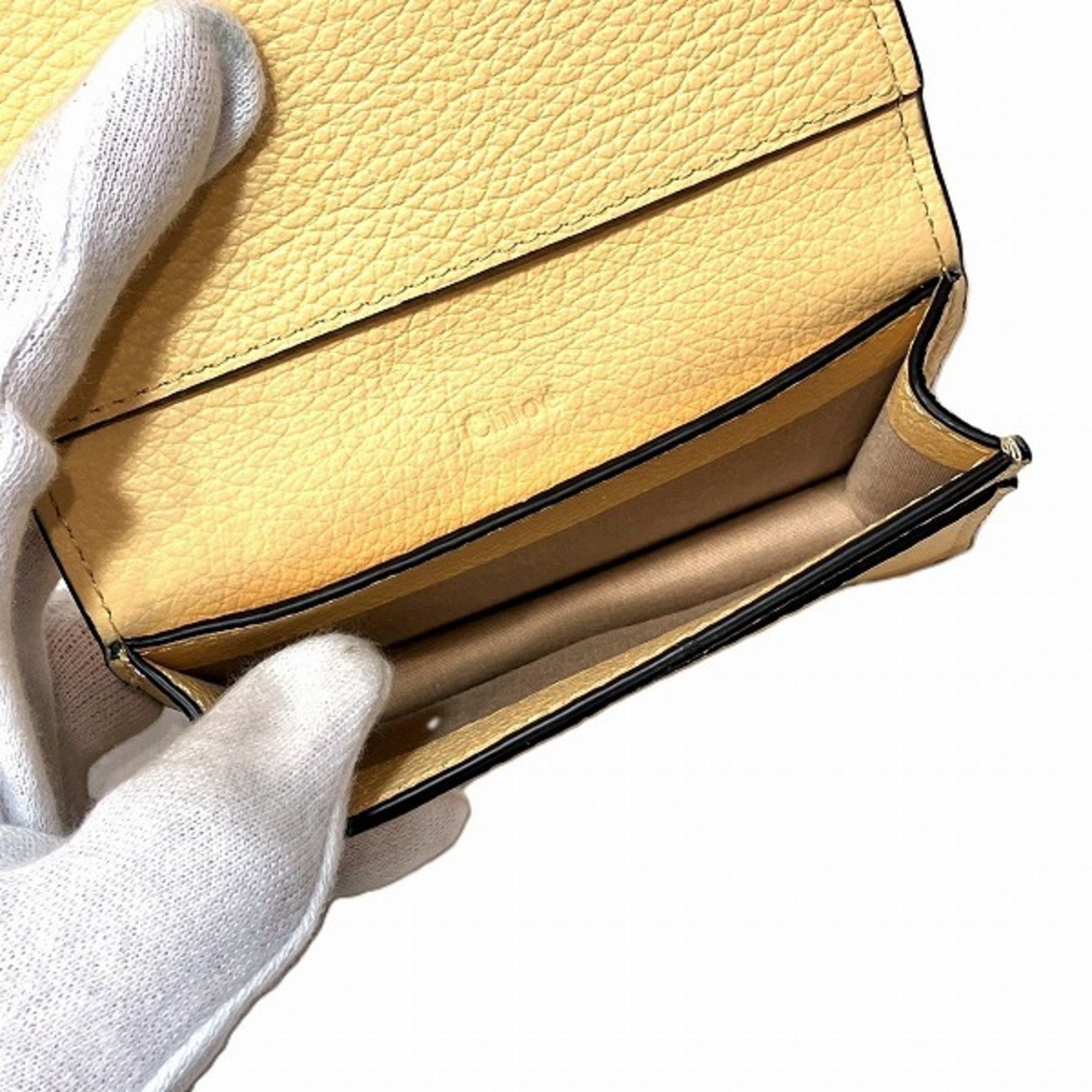 Chloe Chloé Chloe Alphabet Business Card Holder/Card Case Accessories Holder Women's Size ONE SIZE - 5 Thumbnail