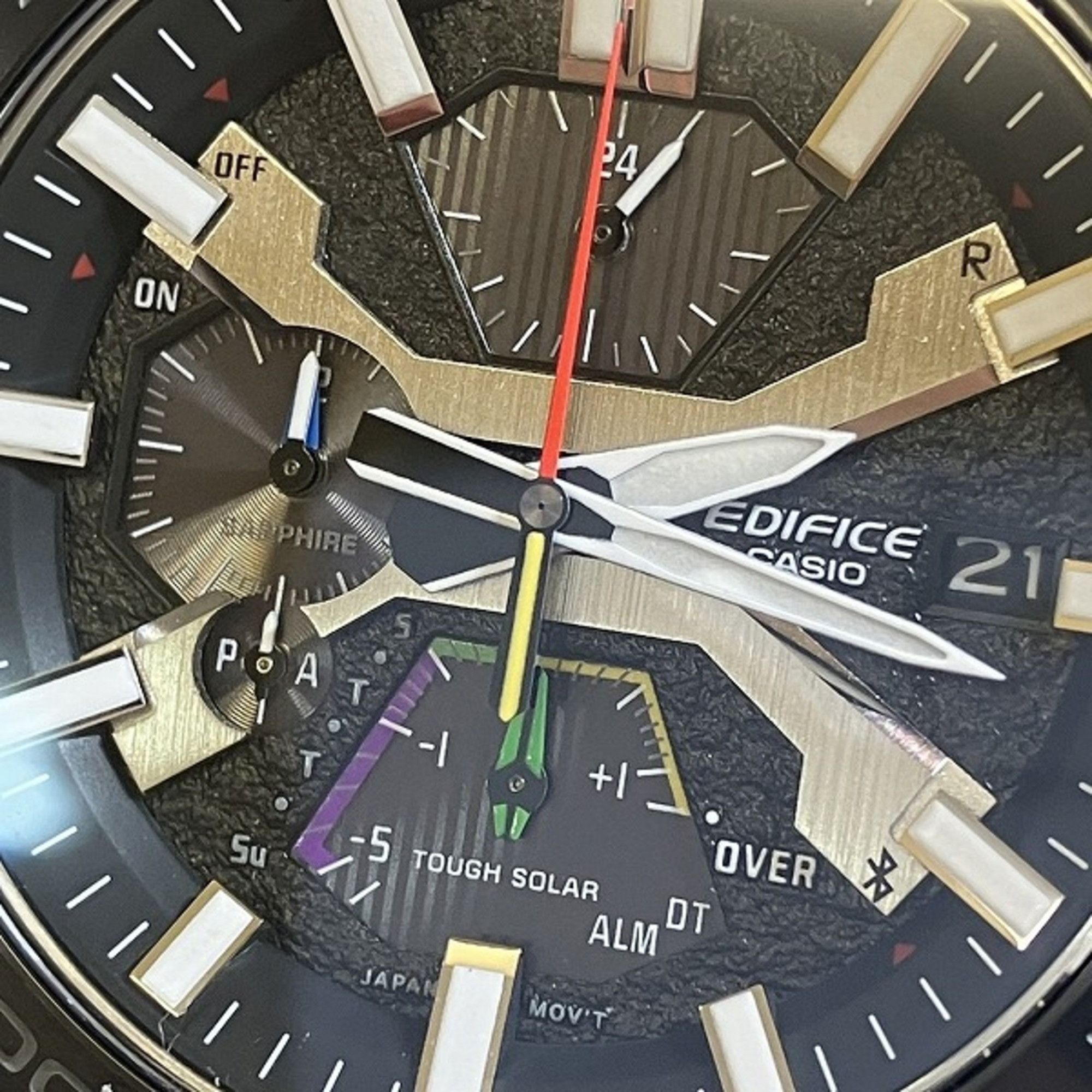 Casio Casio Edifice EQB-2000YDC-1AJF Radio Solar Watch Men's Size ONE SIZE - 4 Thumbnail