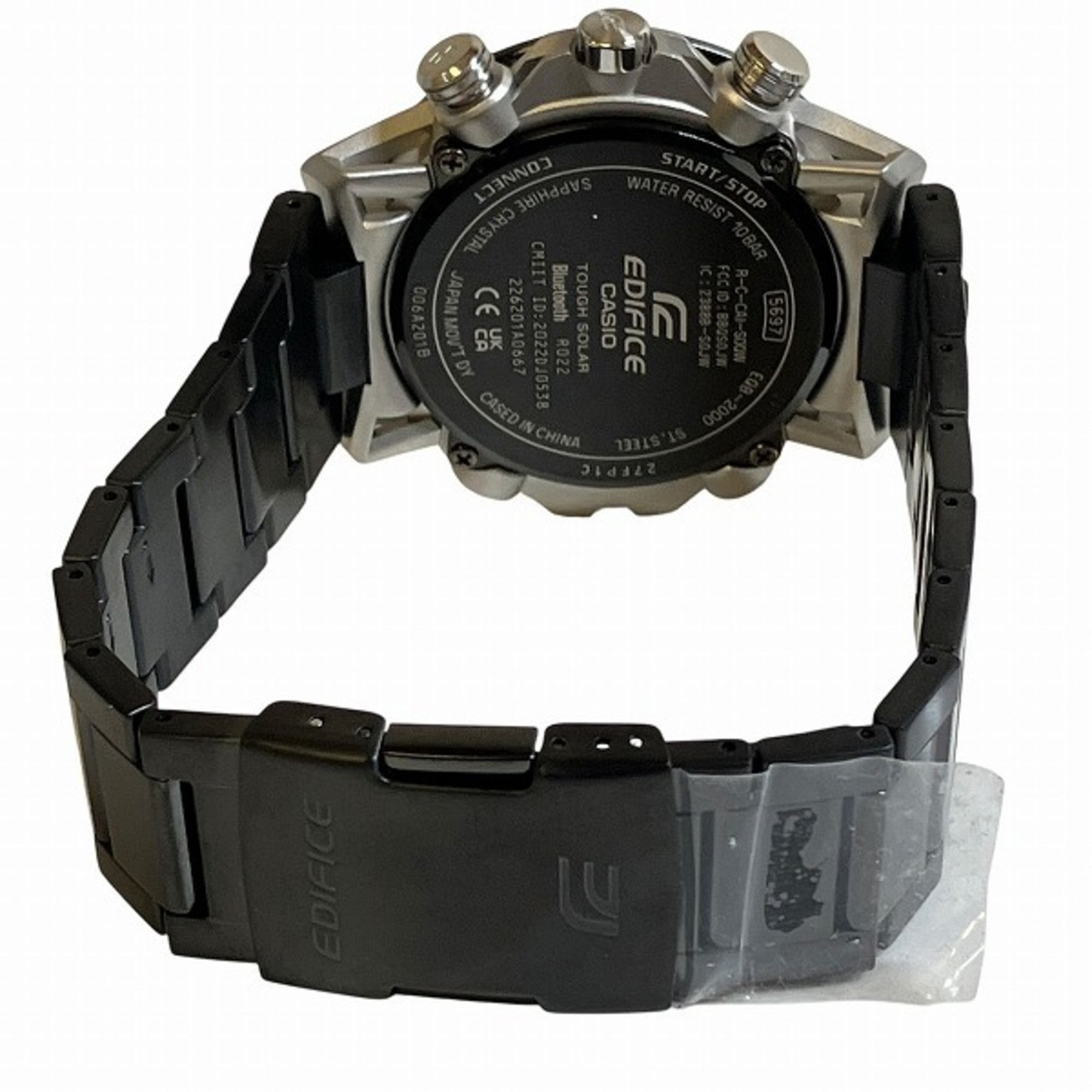 Casio Casio Edifice EQB-2000YDC-1AJF Radio Solar Watch Men's Size ONE SIZE - 6 Thumbnail