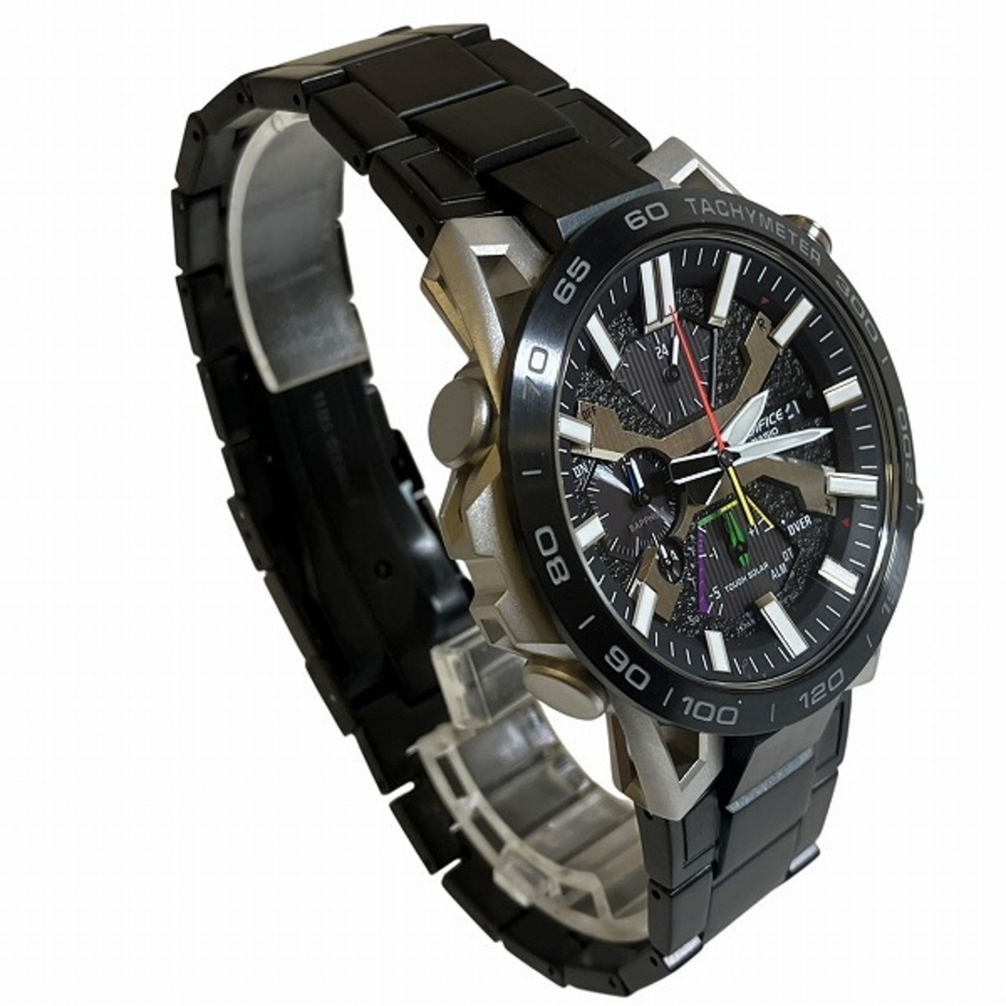 Casio Casio Edifice EQB-2000YDC-1AJF Radio Solar Watch Men's Size ONE SIZE - 3 Thumbnail