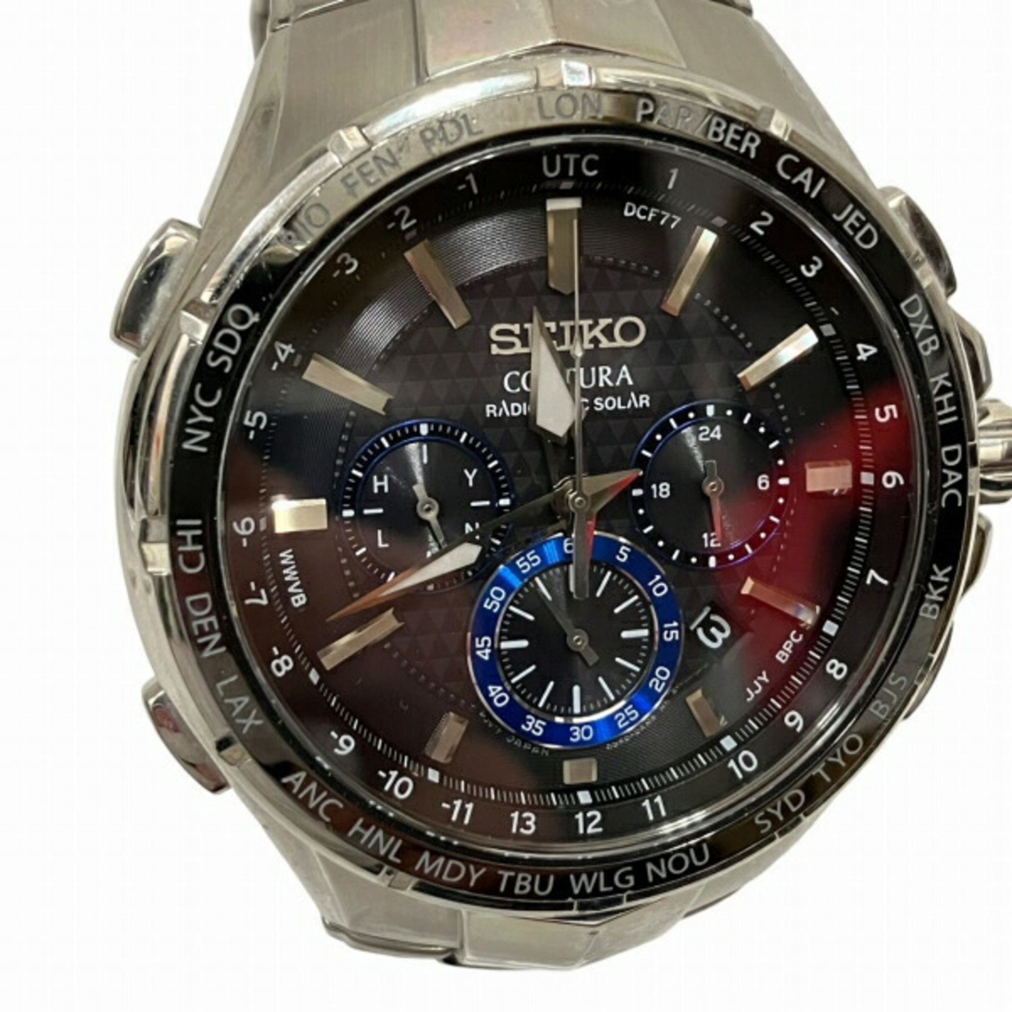 Seiko Seiko Coutura 8B92-0AL0 Radio Solar Watch Men's Size ONE SIZE - 4 Thumbnail