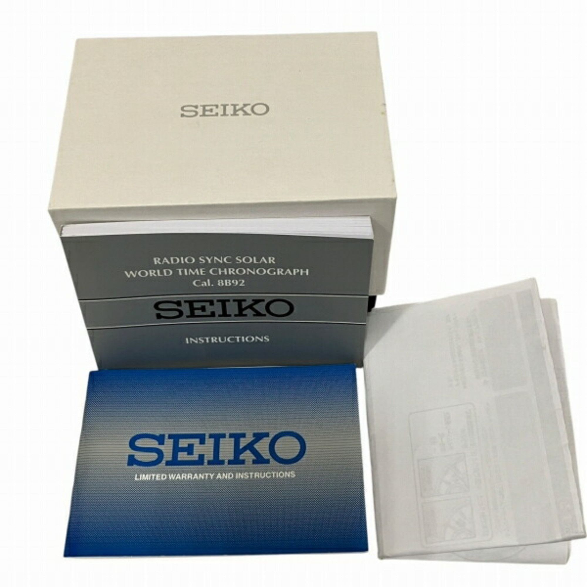 Seiko Seiko Coutura 8B92-0AL0 Radio Solar Watch Men's Size ONE SIZE - 9 Thumbnail