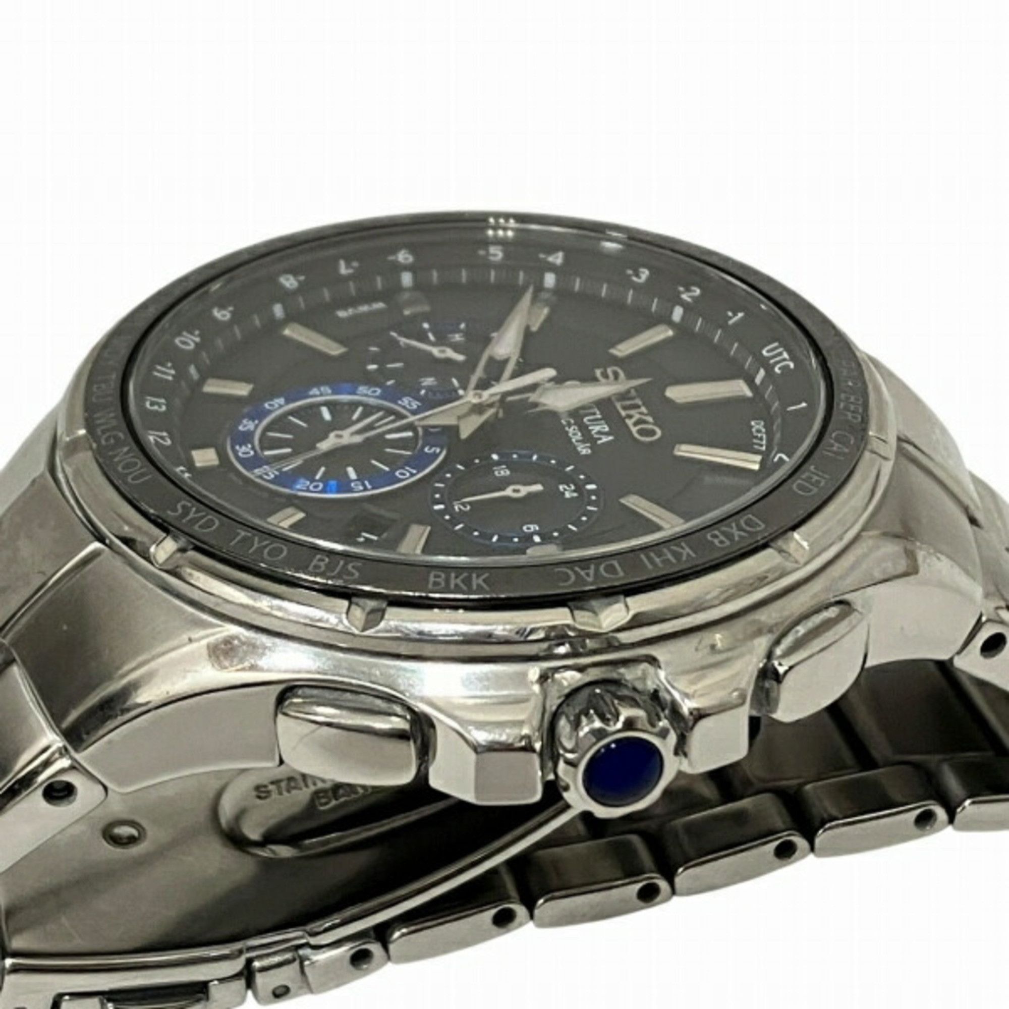 Seiko Seiko Coutura 8B92-0AL0 Radio Solar Watch Men's Size ONE SIZE - 8 Thumbnail