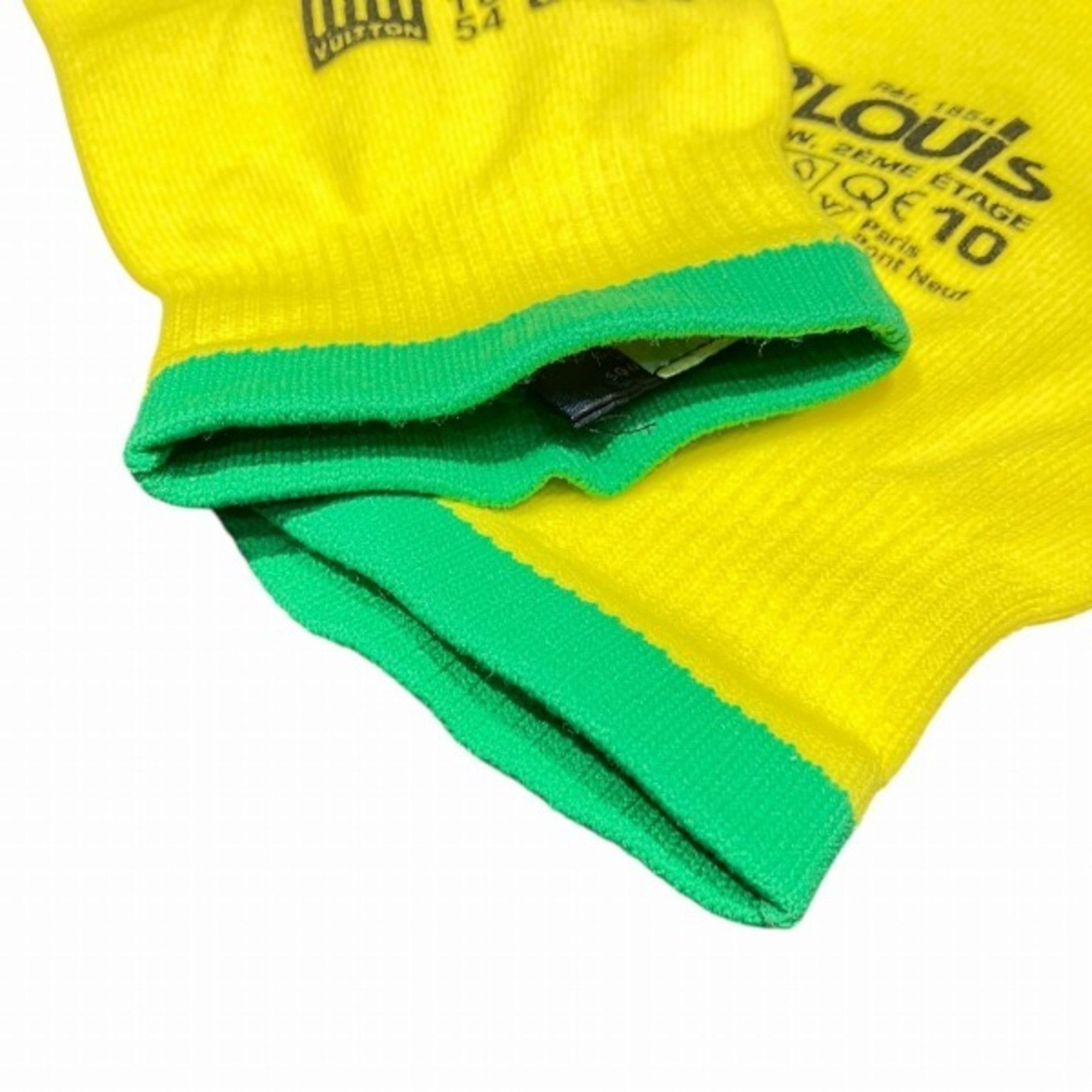 Louis Vuitton GonRGB Gloves MP2370 Yellow Accessories Men's